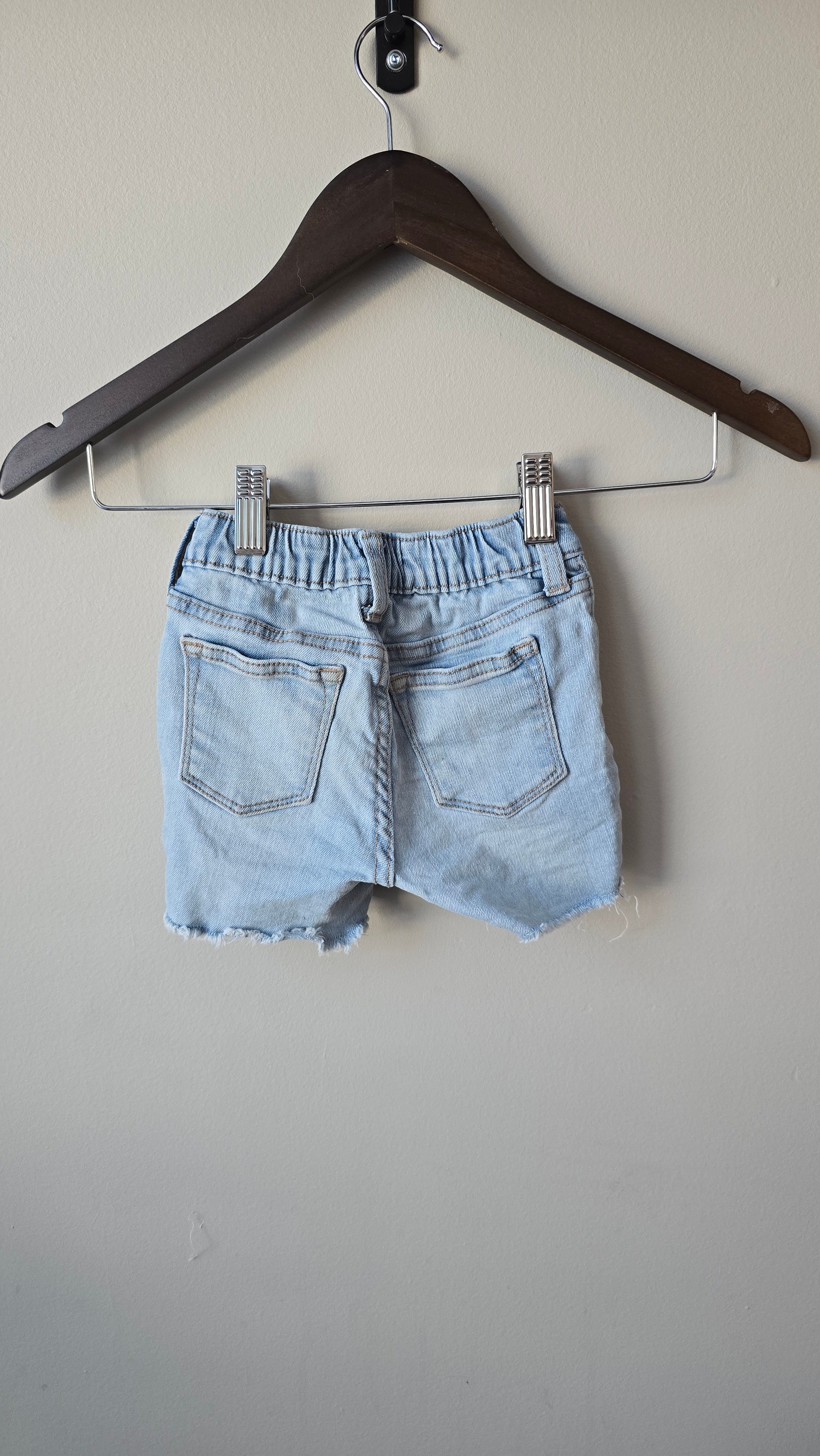 Old Navy ripped denim shorts, 18-24 months