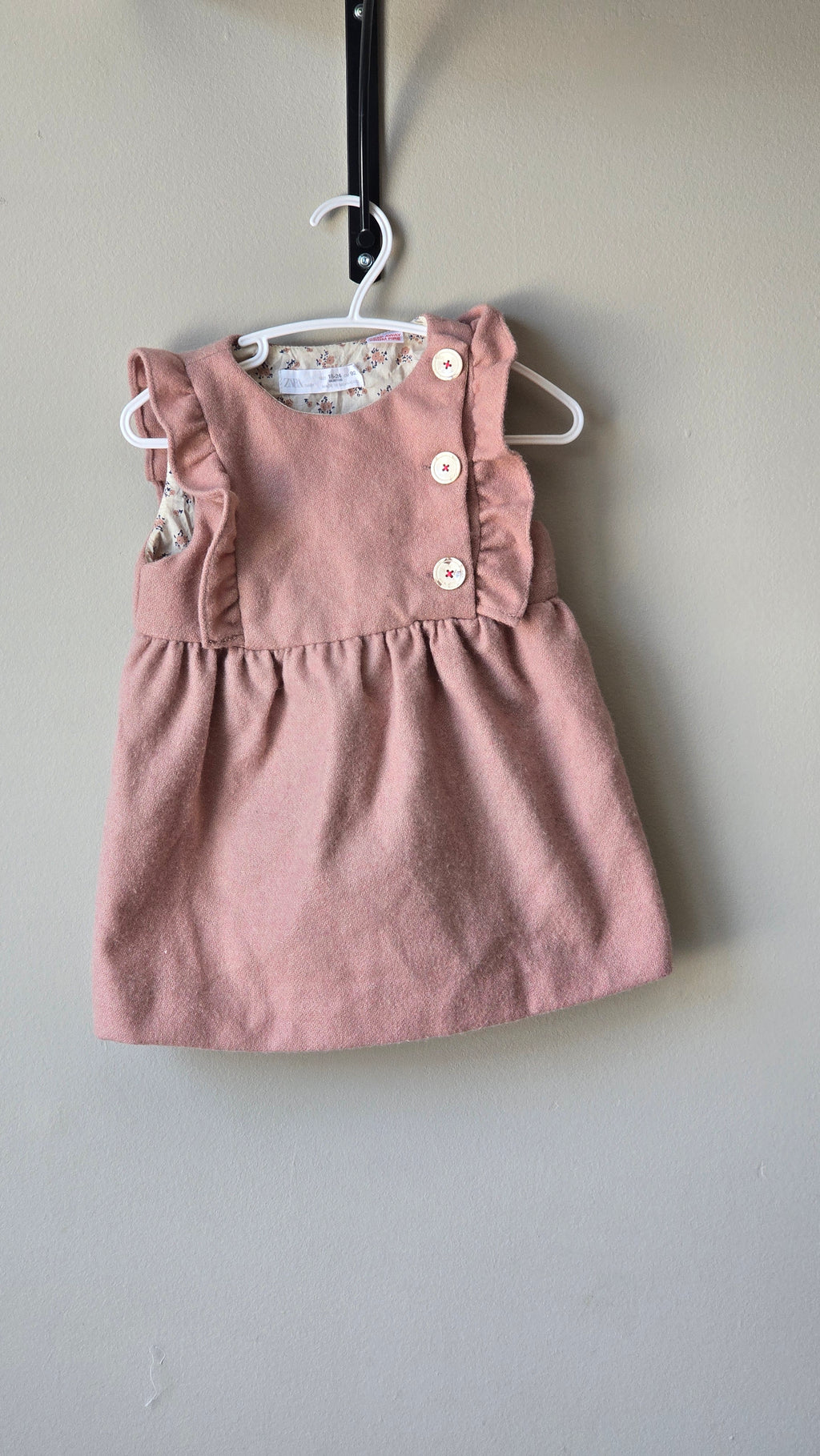 Zara felt dress, 18-24 months