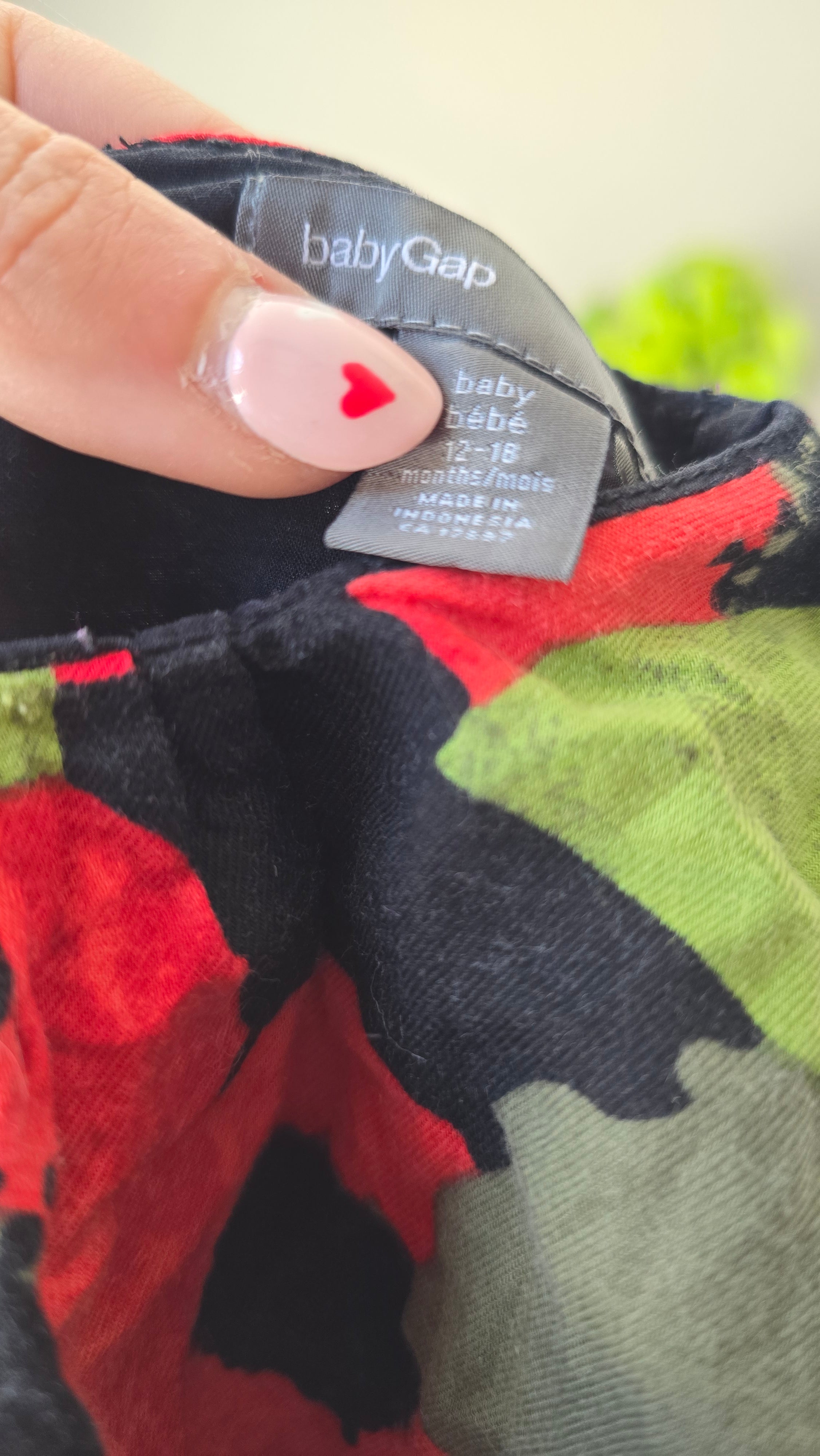Robe Baby Gap 12-18 mois