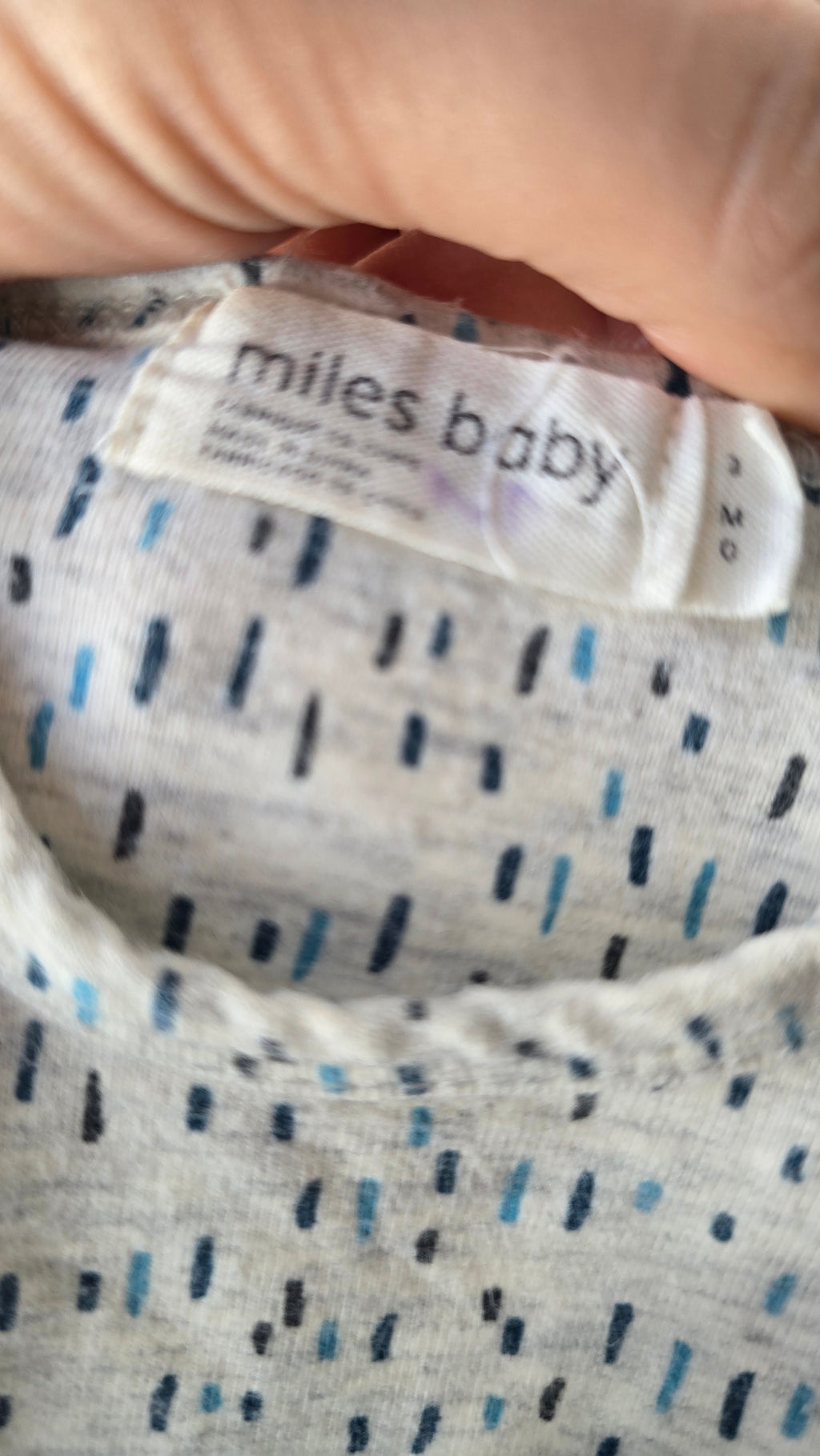 Cache-couche Miles baby 3 mois