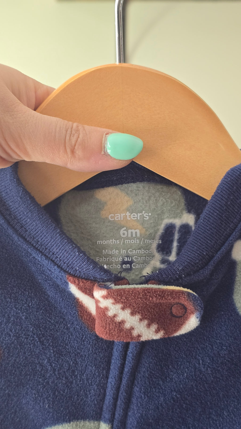 Pyjama en polar Carter's 6 mois