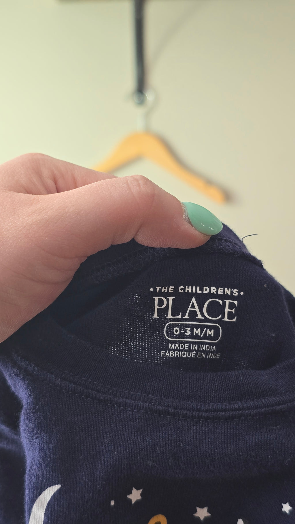 Pyjama Children's place 0-3 mois