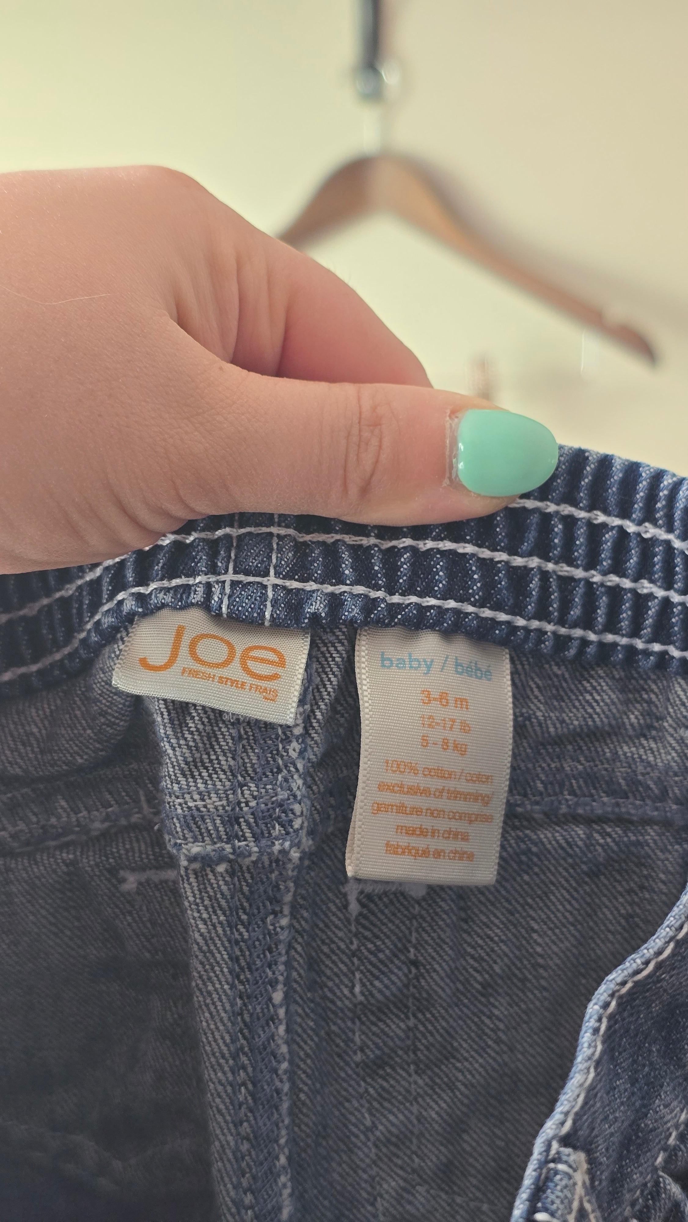 Lot 3 jeans 3-6 mois