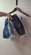 Set of 3 jeans, size 3-6 months