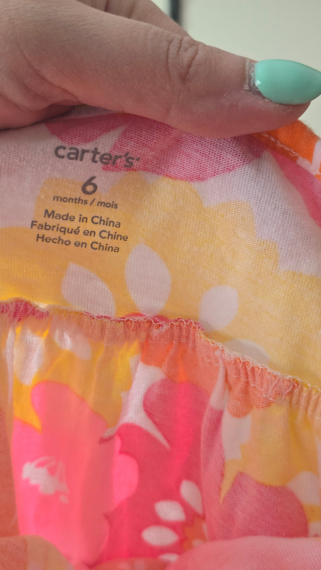 Barboteuse Carter's 6 mois