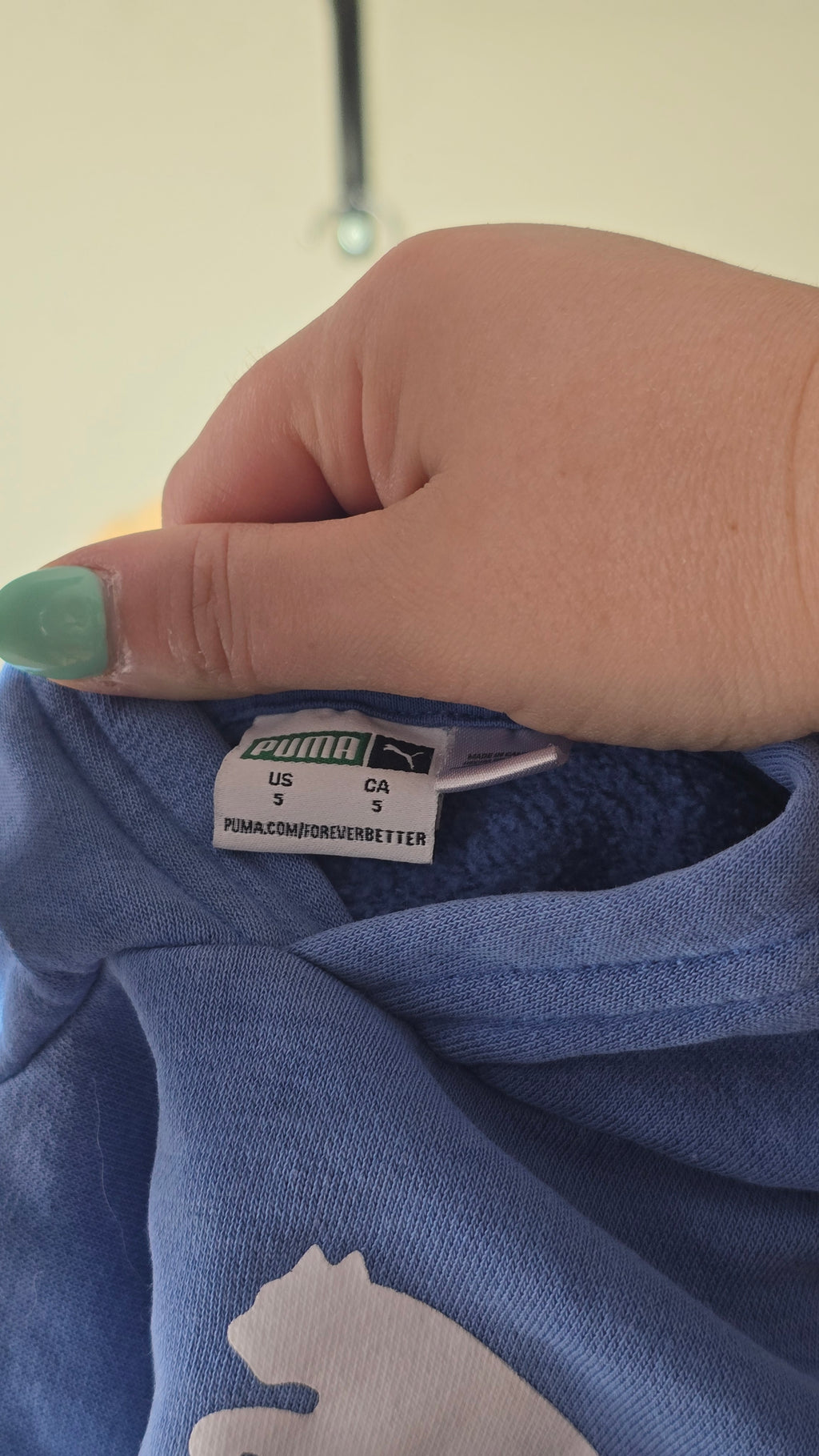 Chandail à capuche en molleton Puma 5T