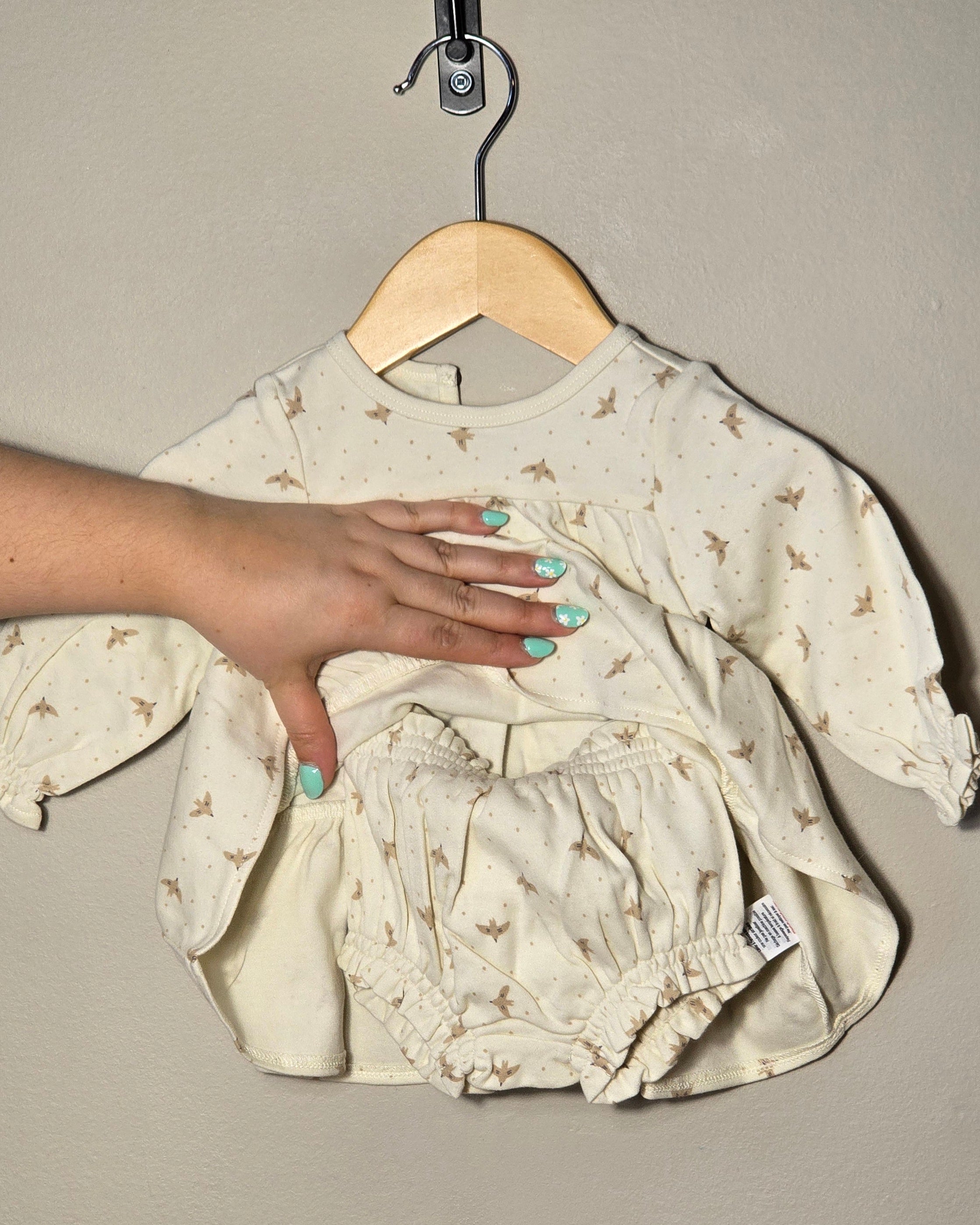 *Neuve* Robe avec bloomer Quincy Mae 3-6 mois