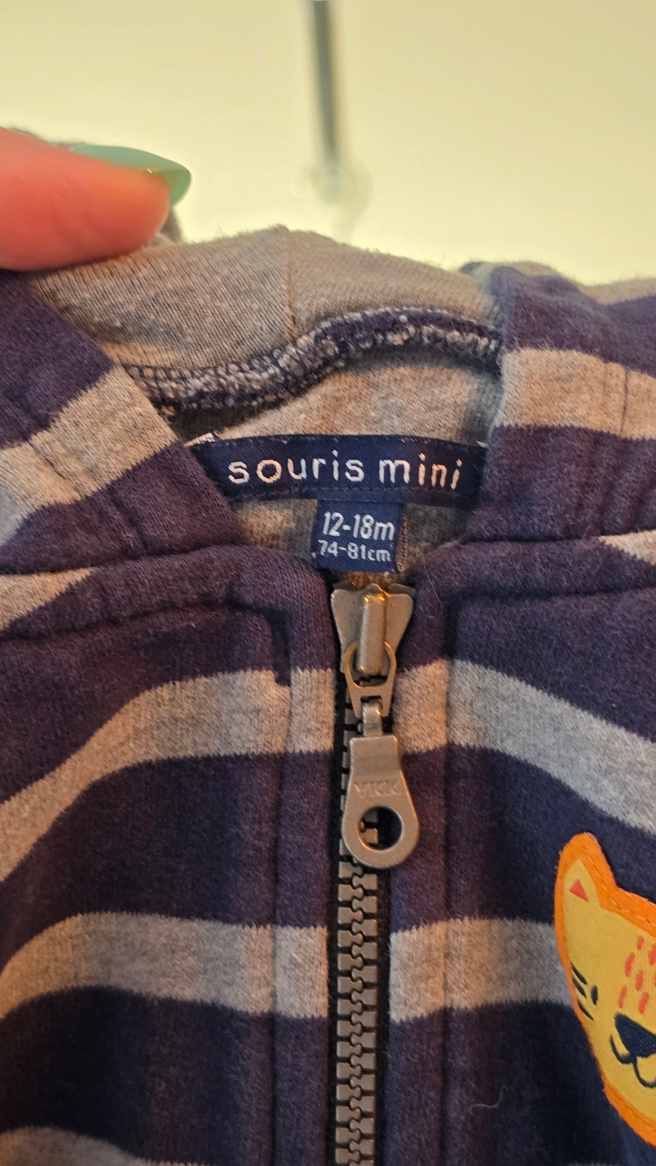 Veste Souris Mini 12-18 mois