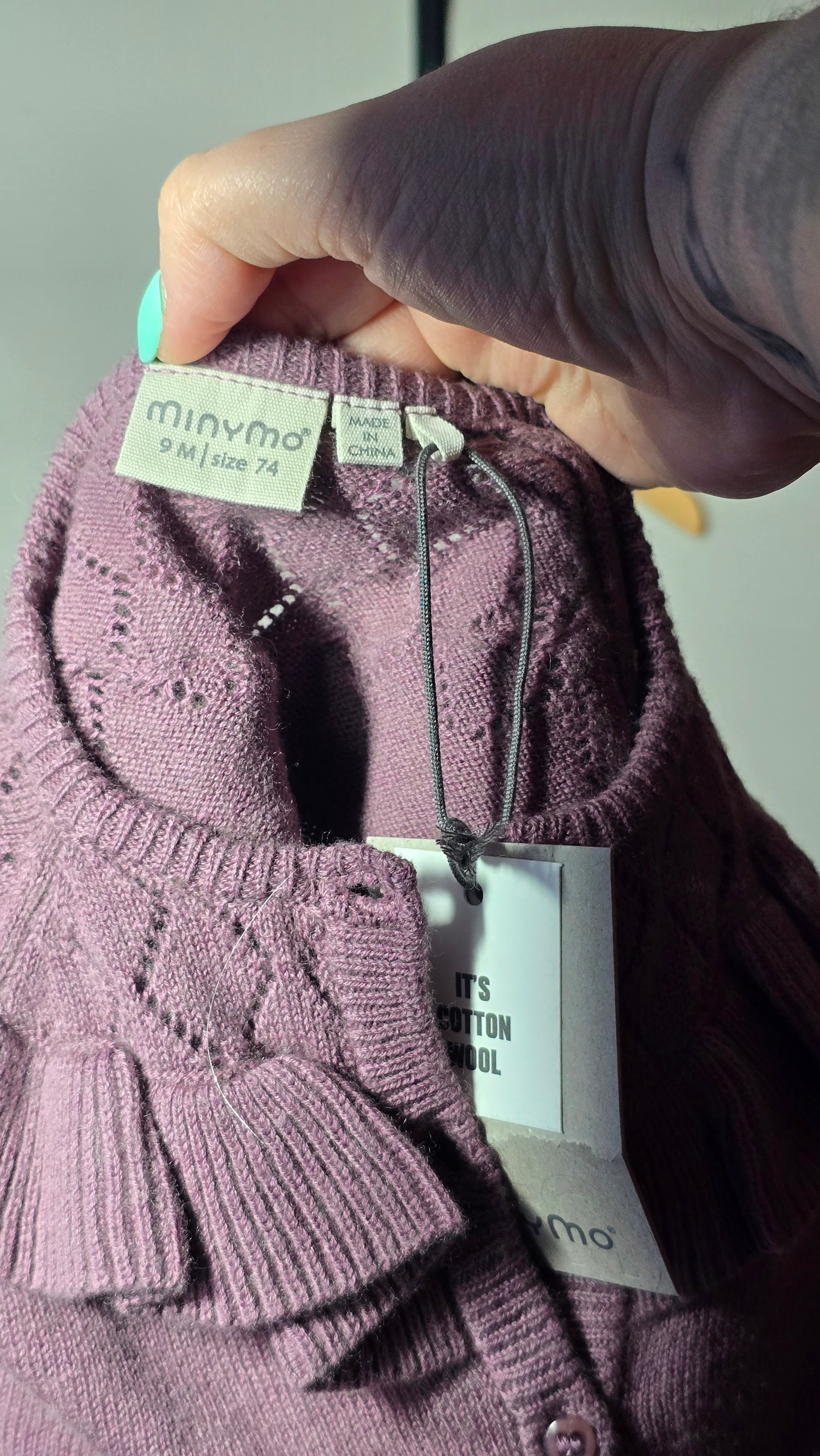 Cardigan Minymo 74 (9 mois)