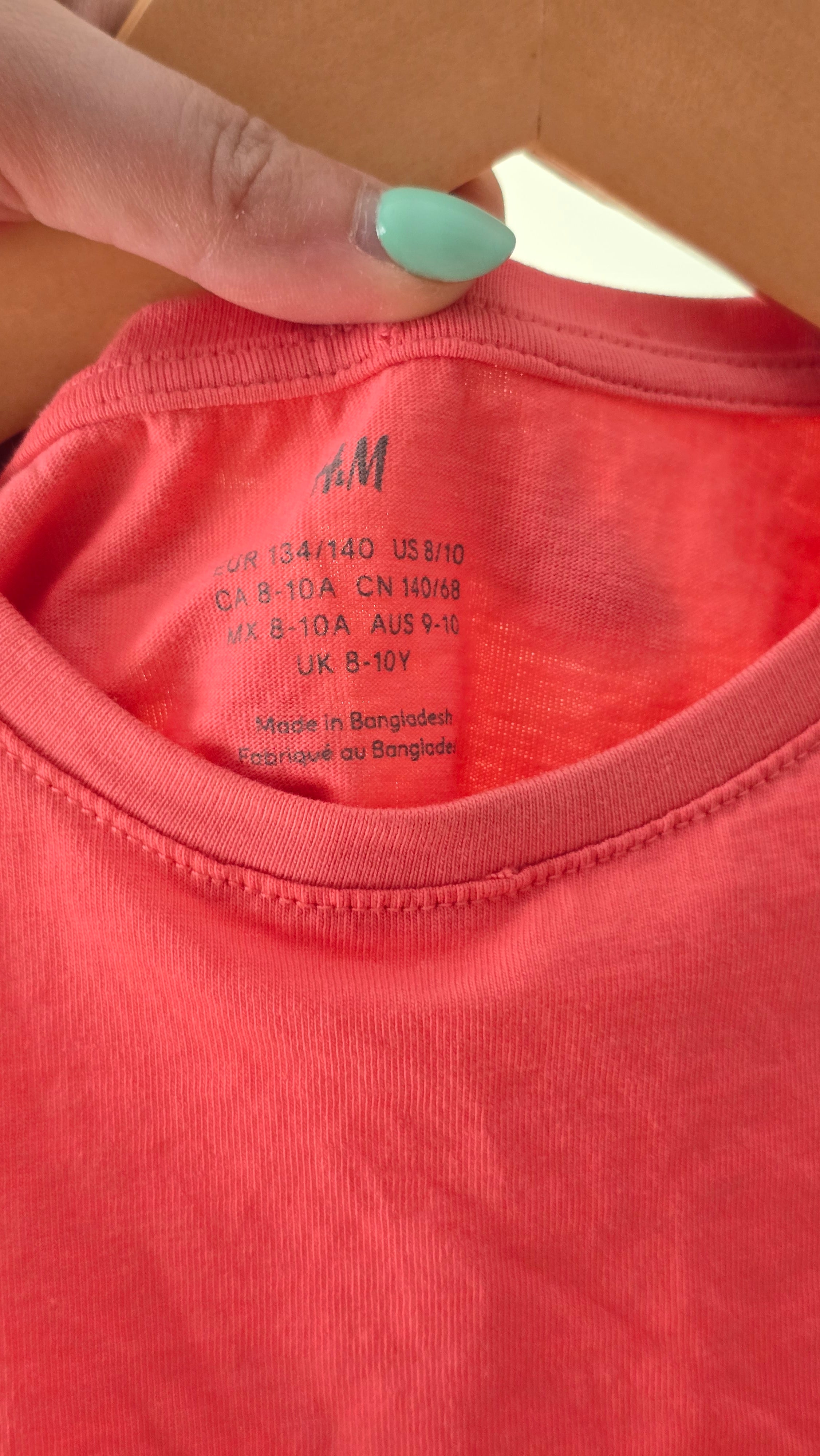 Chandail à manches volantes H&M 8-10 ans