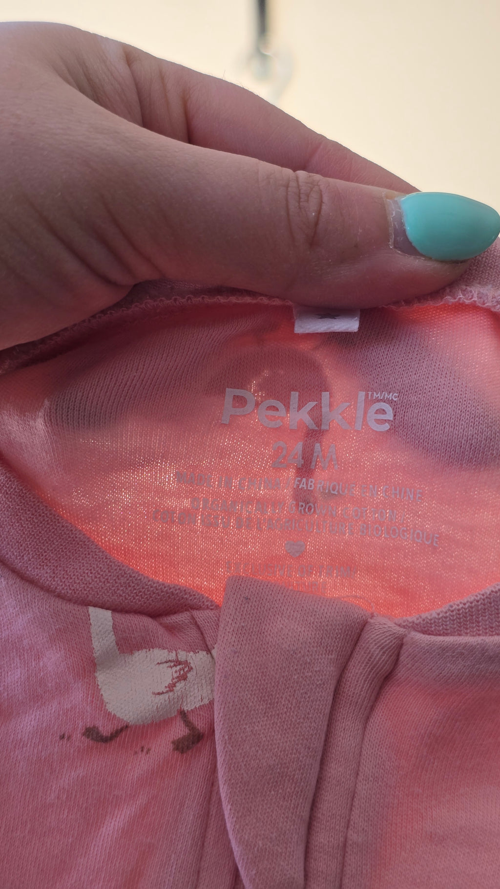 Pyjama Pekkle 24 mois *Imparfait*