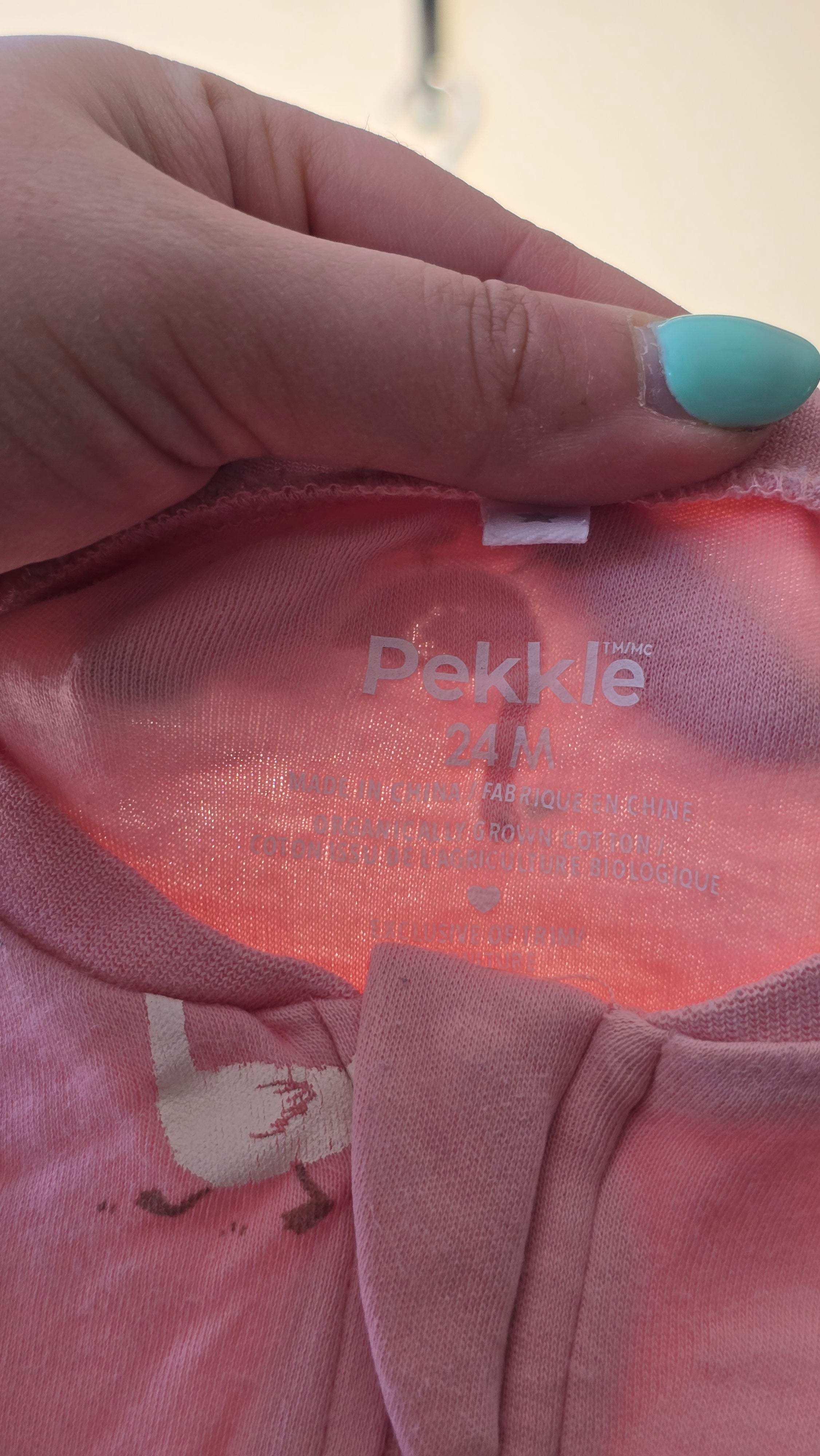 Pyjama Pekkle 24 mois *Imparfait*