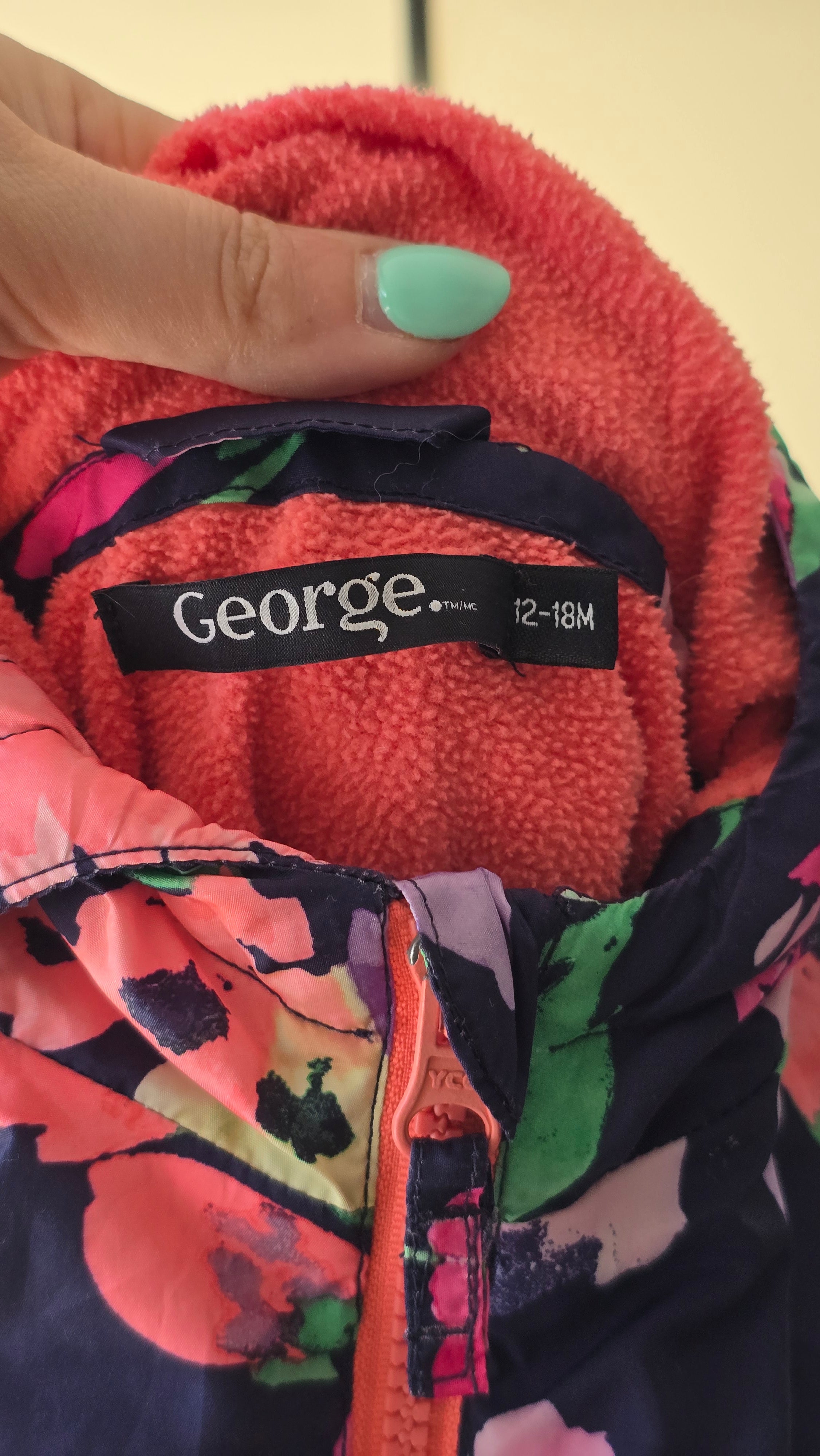 George mid-season coat 12-18 months