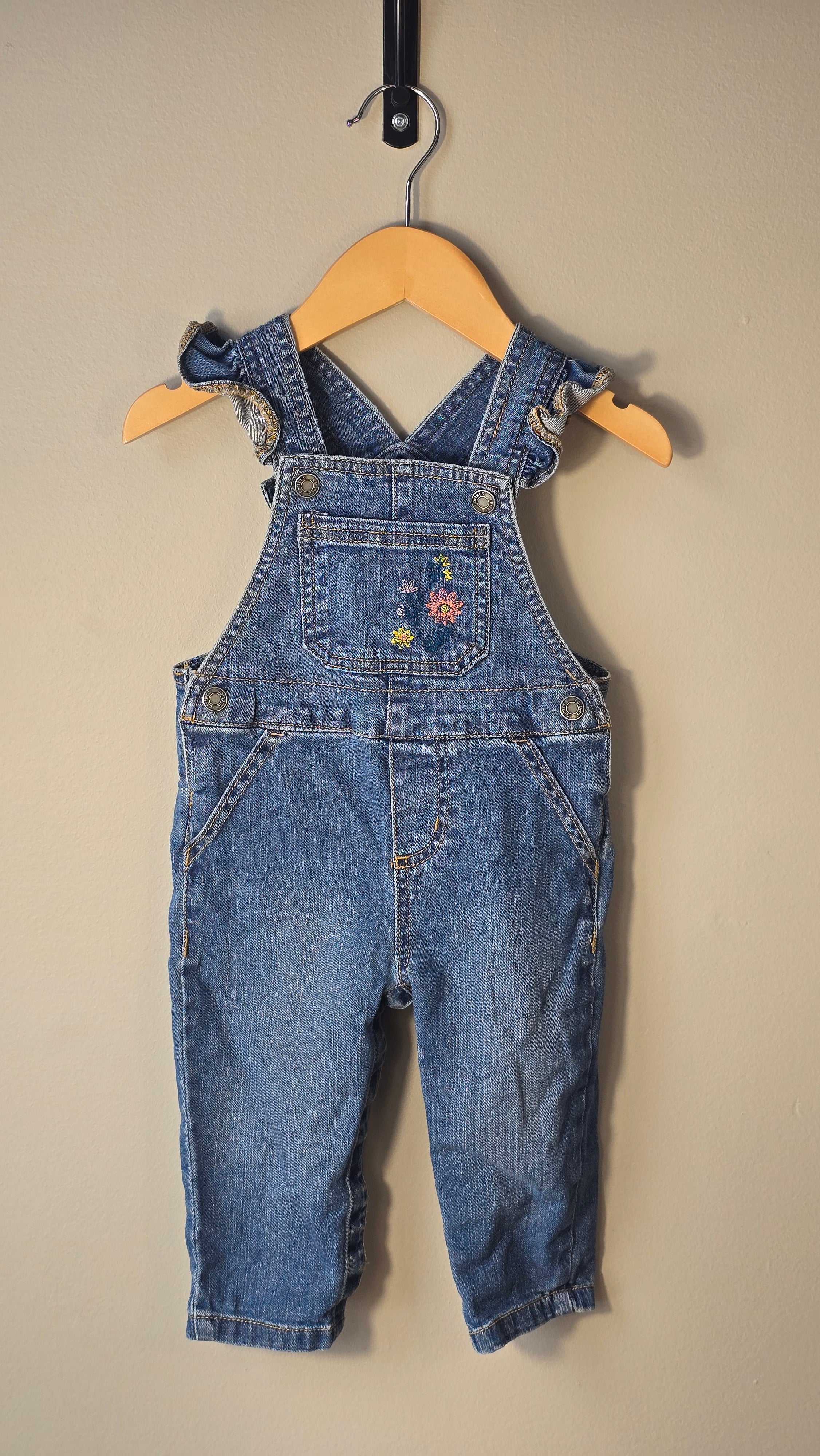 Salopette en jeans Carter's 12 mois