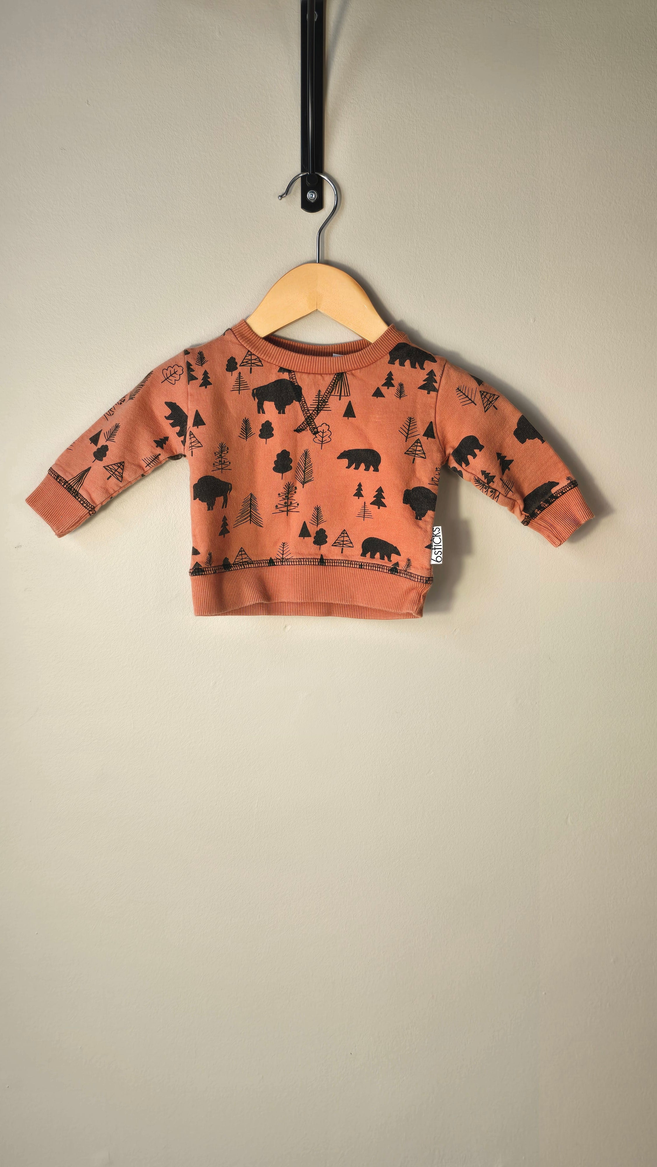Crewneck 6sticks 3-6 mois