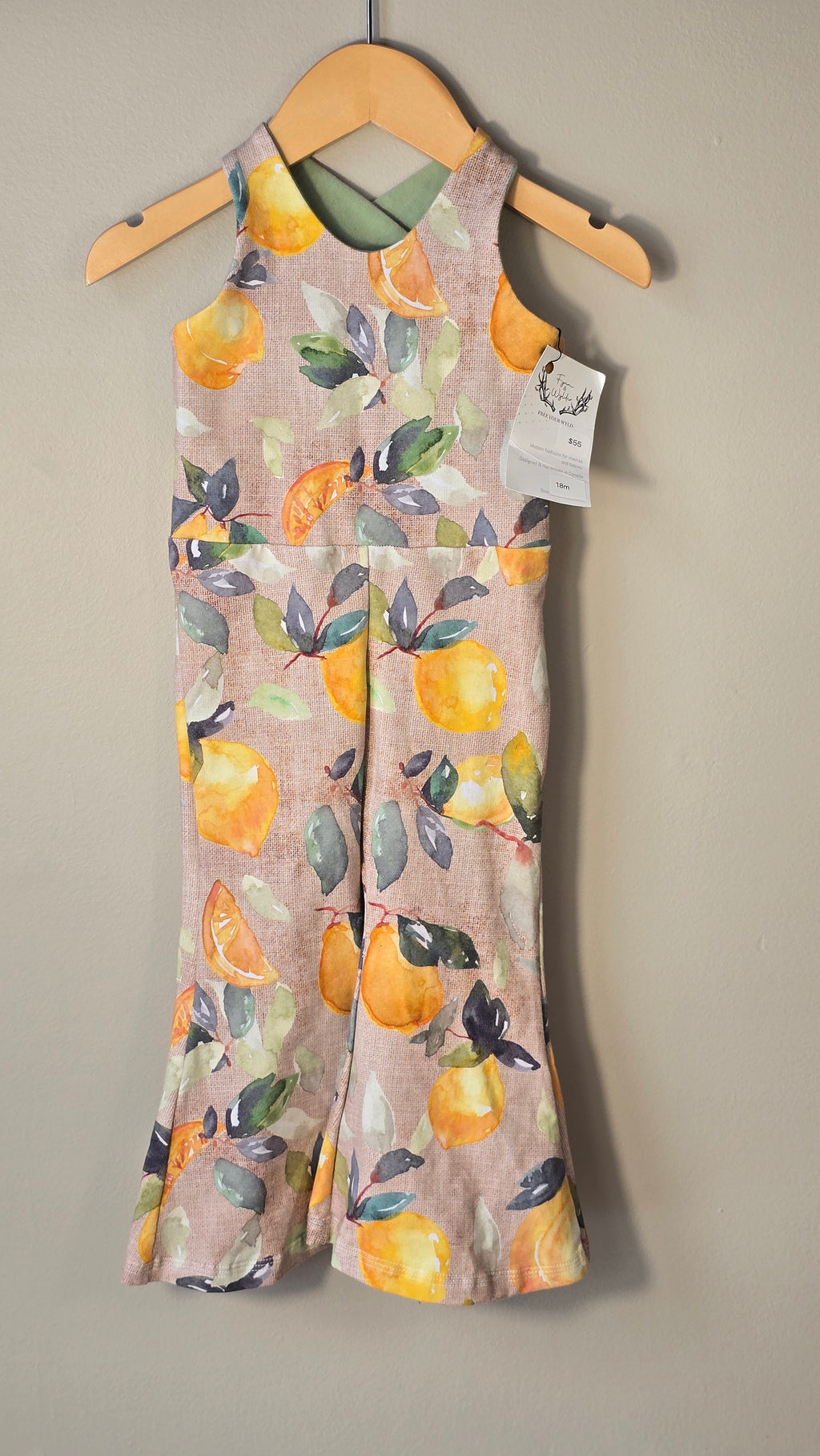 Romper en bamboo Fynn&Wylder 18 mois *Neuf valeur 55$*
