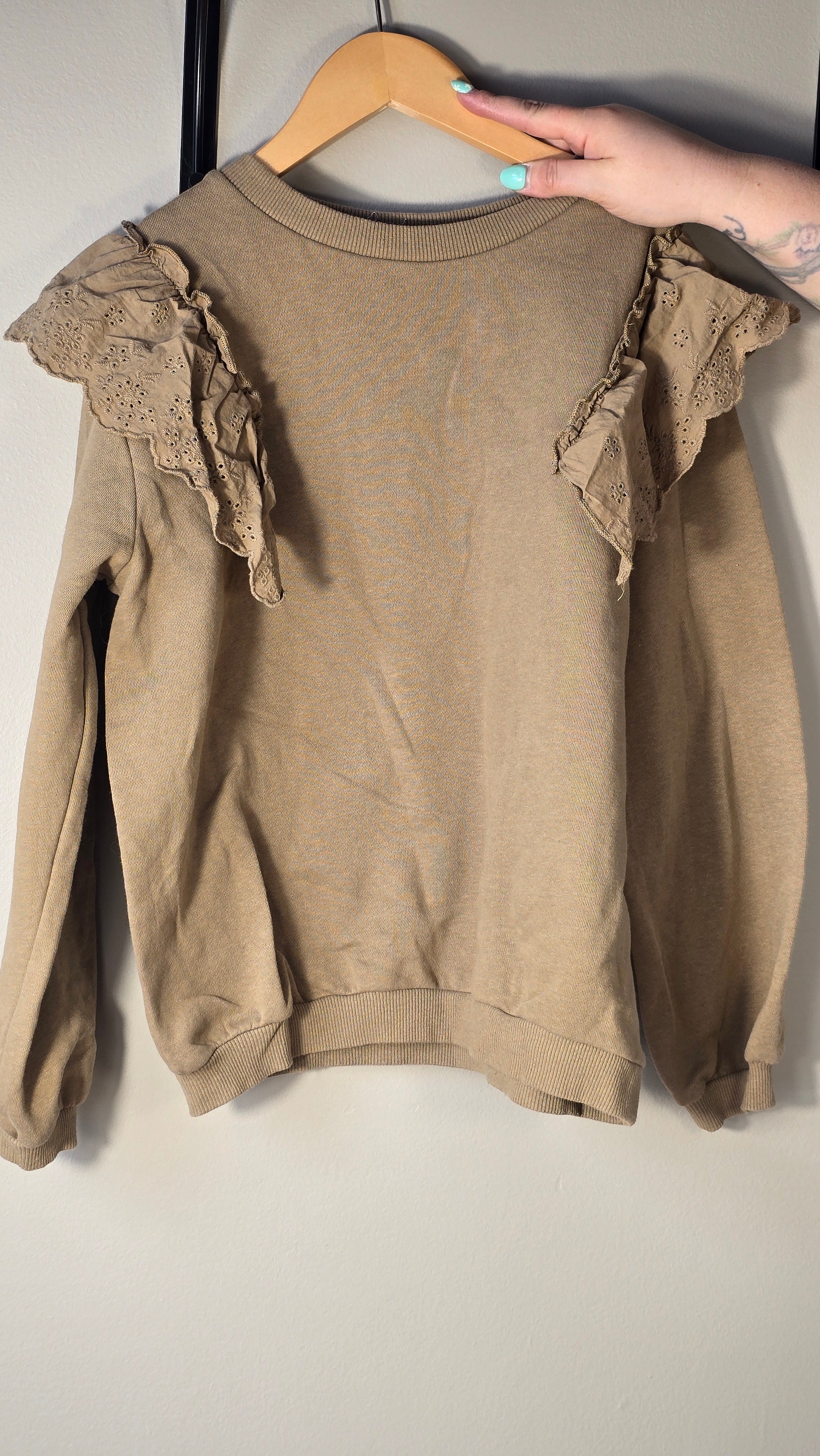 Crewneck à volants H&M 8-10 ans