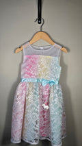 Robe en tulle et dentelle George 4T