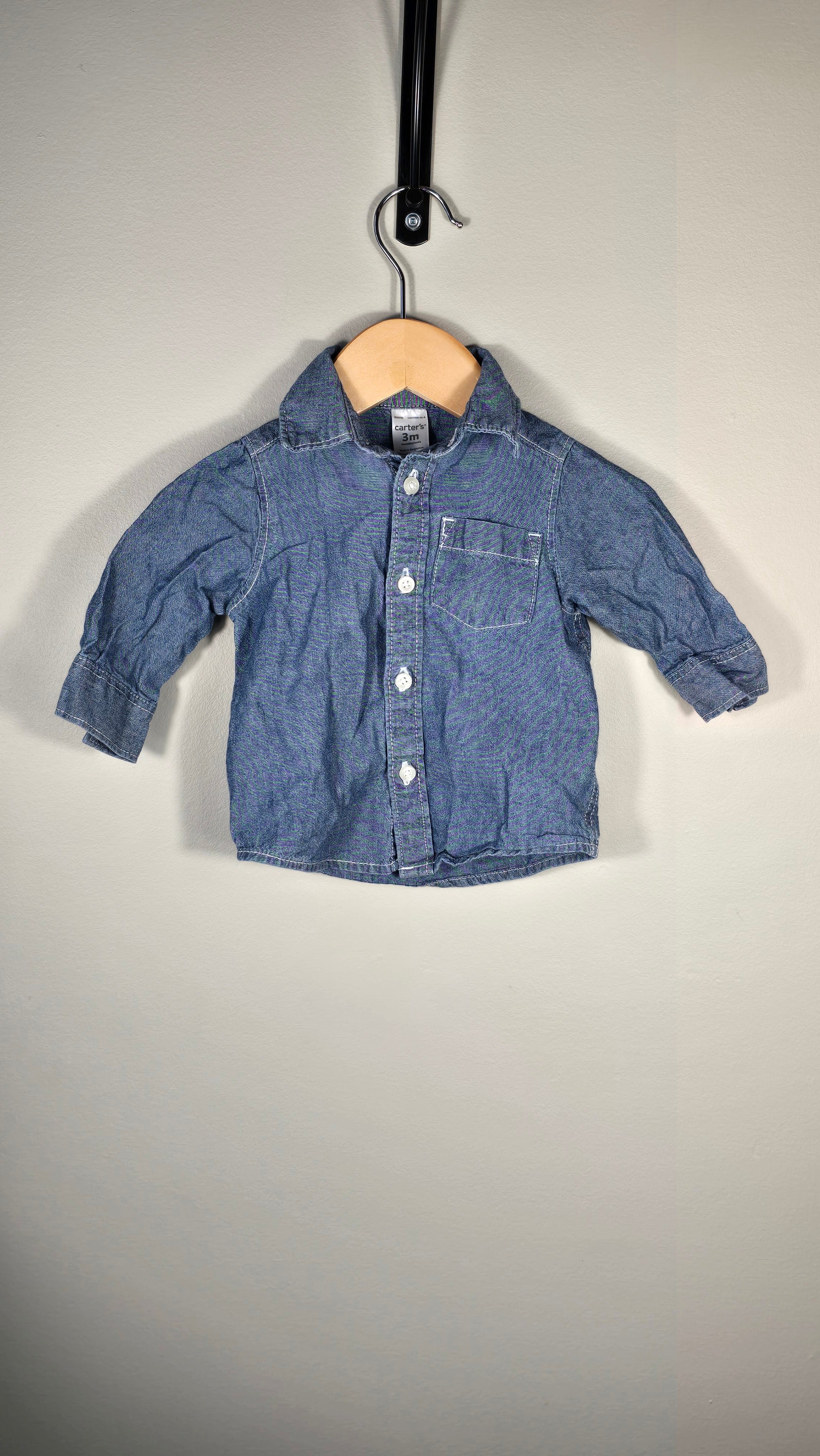 Chemise Carter's 3 mois