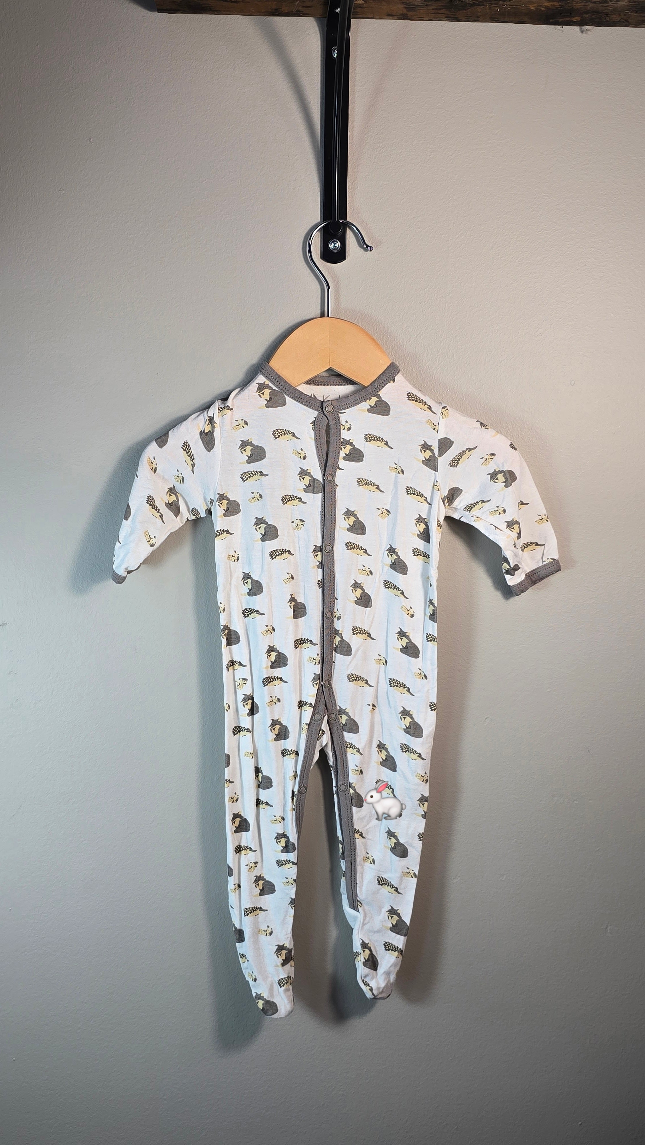 Pyjama à boutons en bambou Kyte 0-3 mois