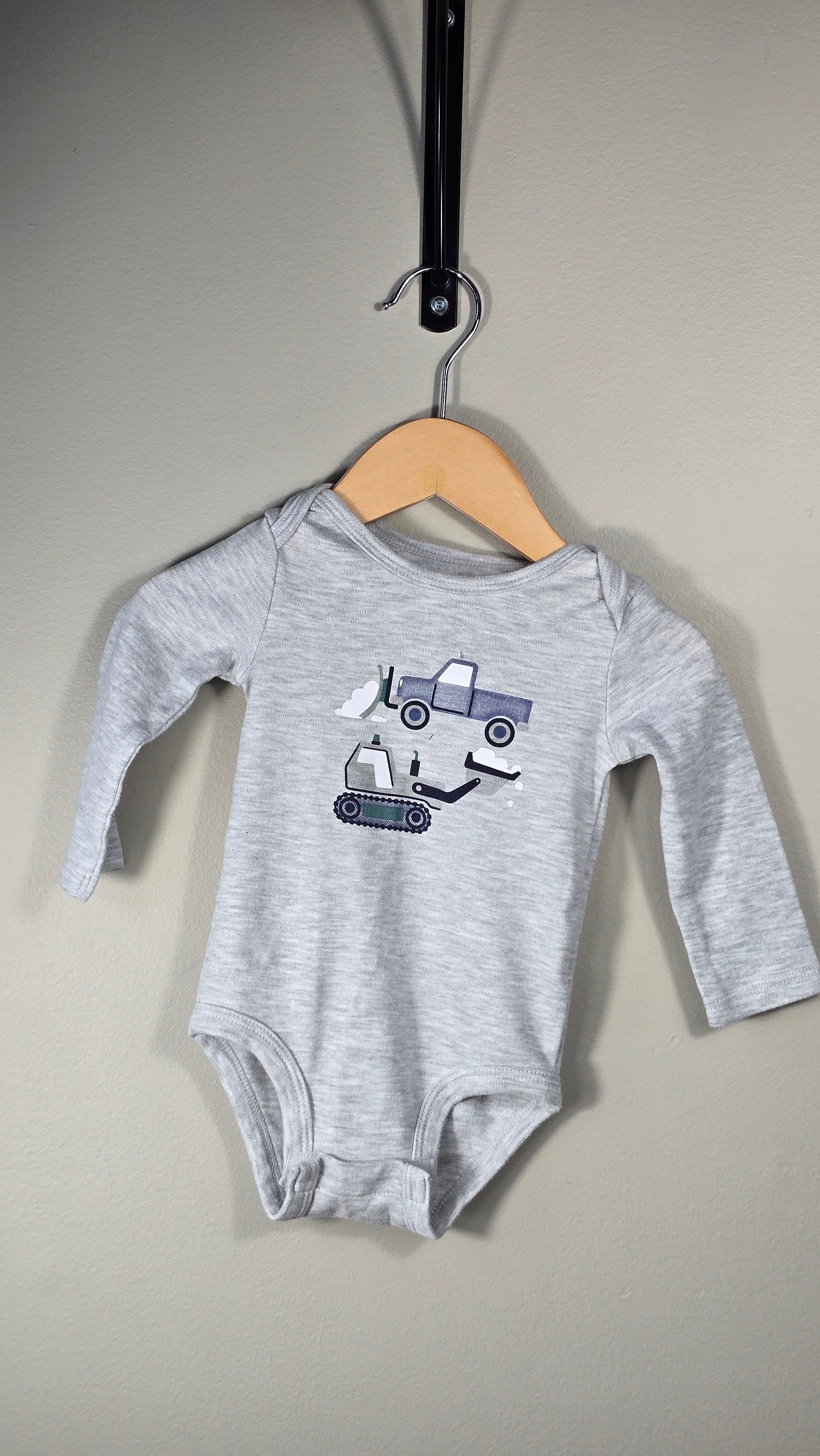 Pekkle Long-Sleeve Bodysuit 9 months