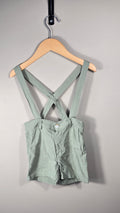 AKA linen short overalls 12 months