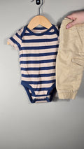 Ensemble cache-couche Pekkle 9 mois+Pantalon Joe Fresh 6-12 mois