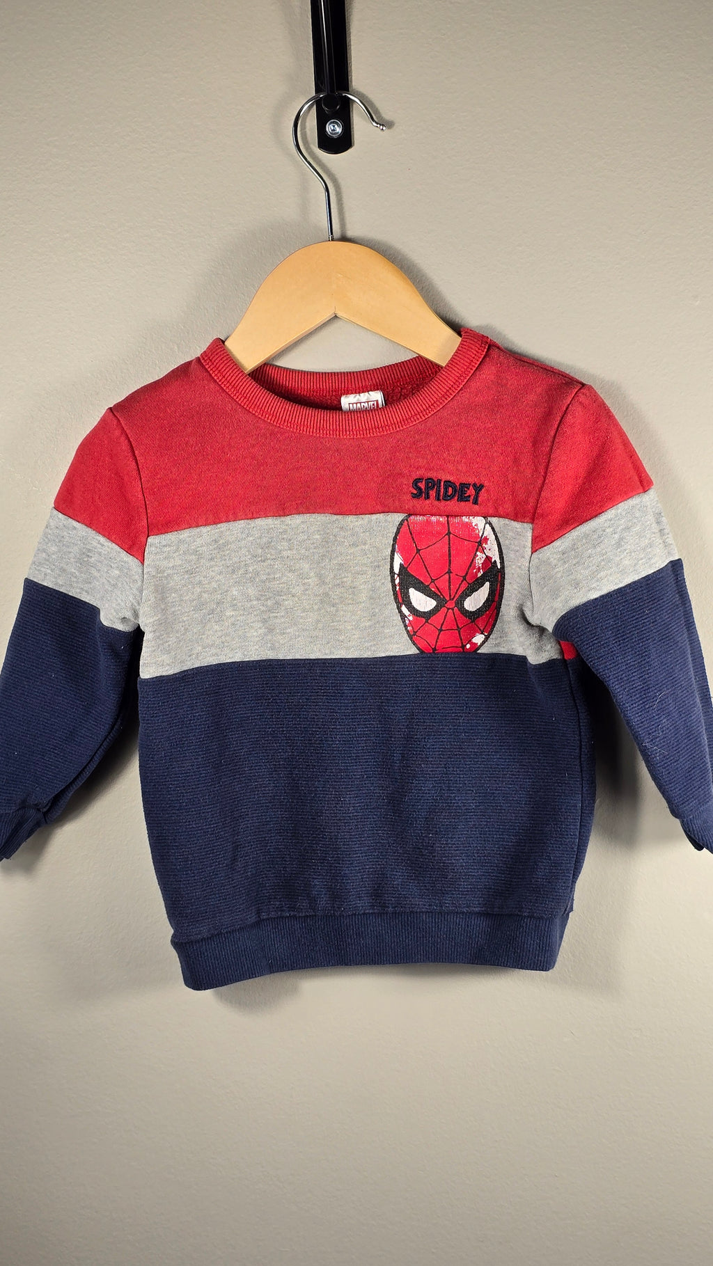 Crewneck spider-man 24 mois