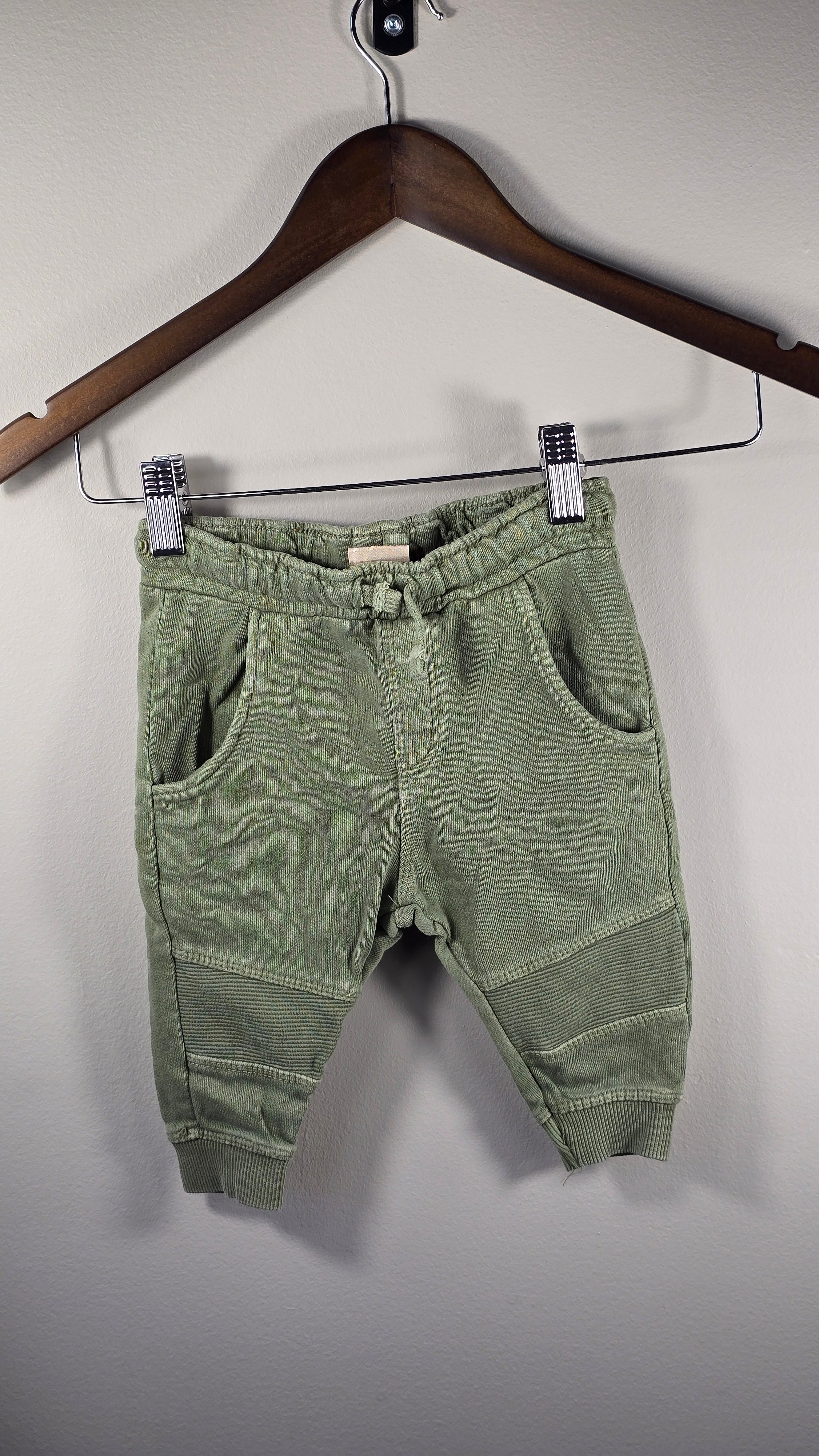 Jogger à genoux texturés Zara 6-9 mois