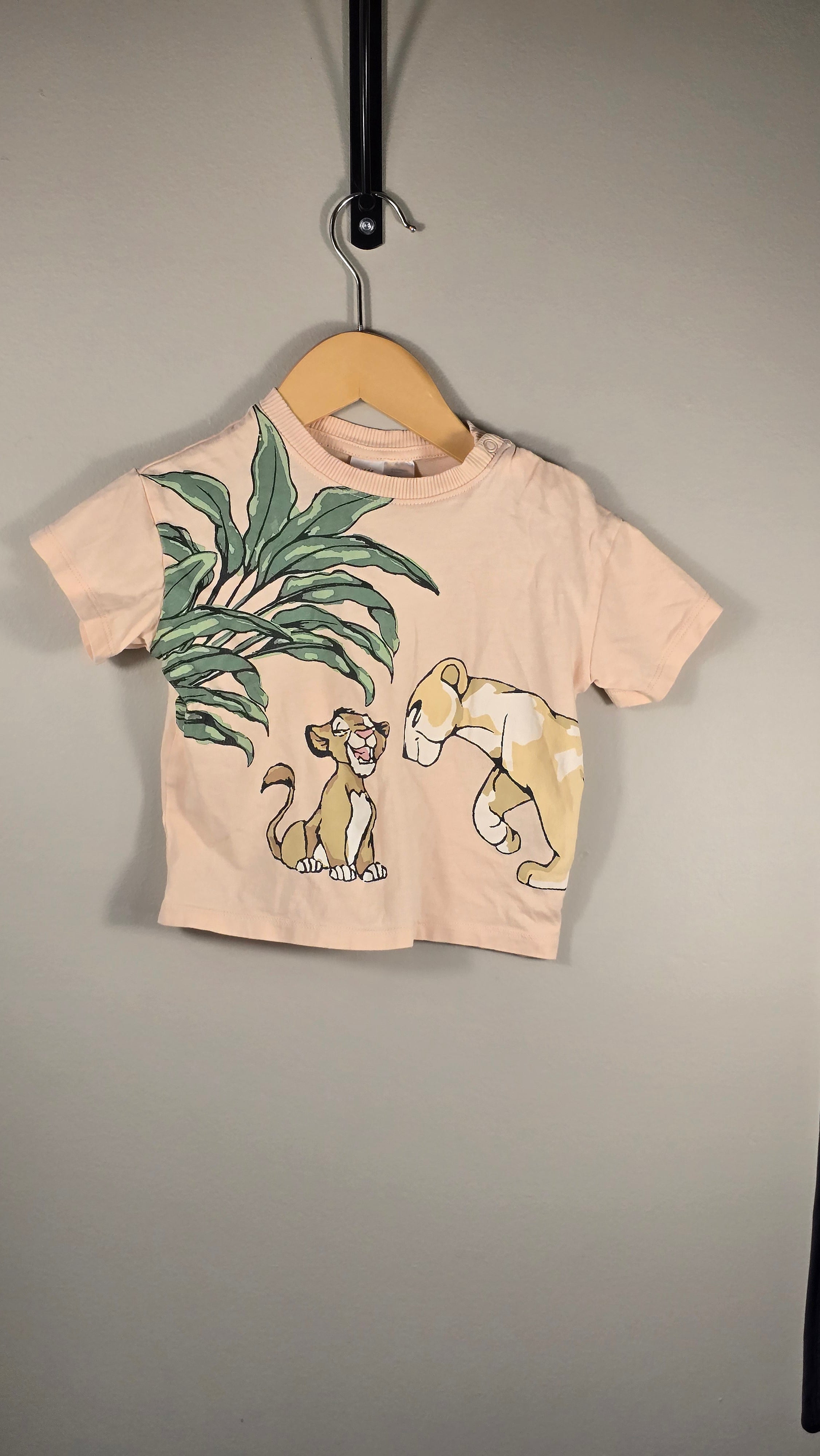 T-Shirt H&M x Roi lion 12-18 mois