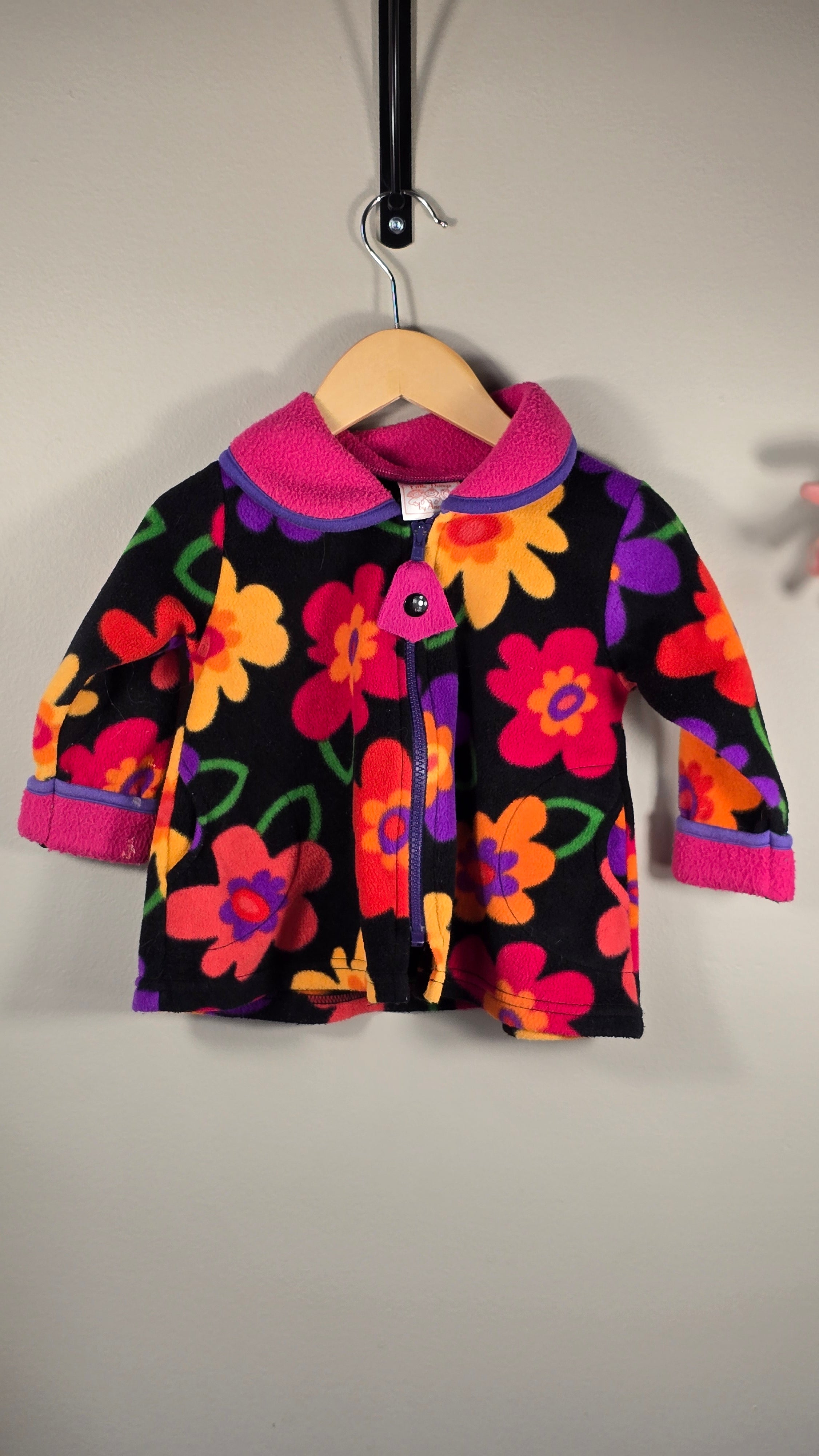 Veste en polar Little things by Anna (Marque canadienne) 2T