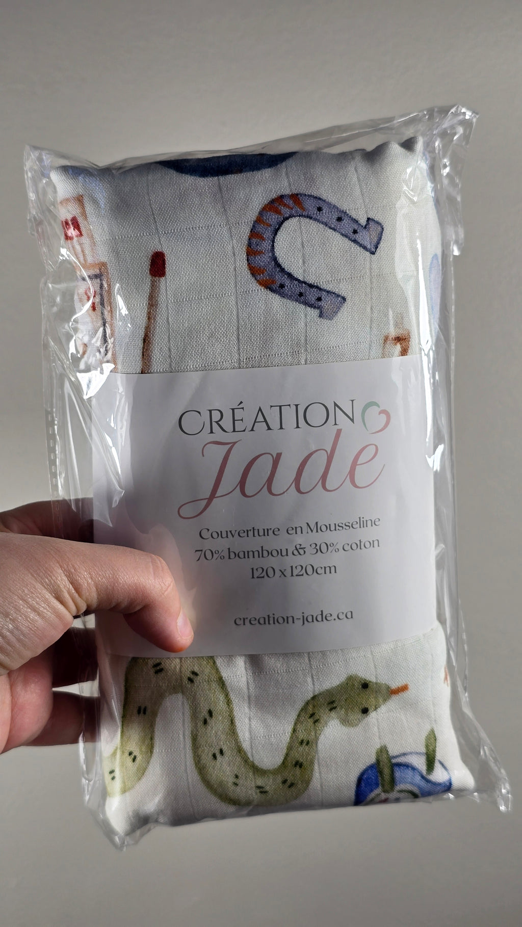 Mousseline en bamboo & coton | Création Jade | Western