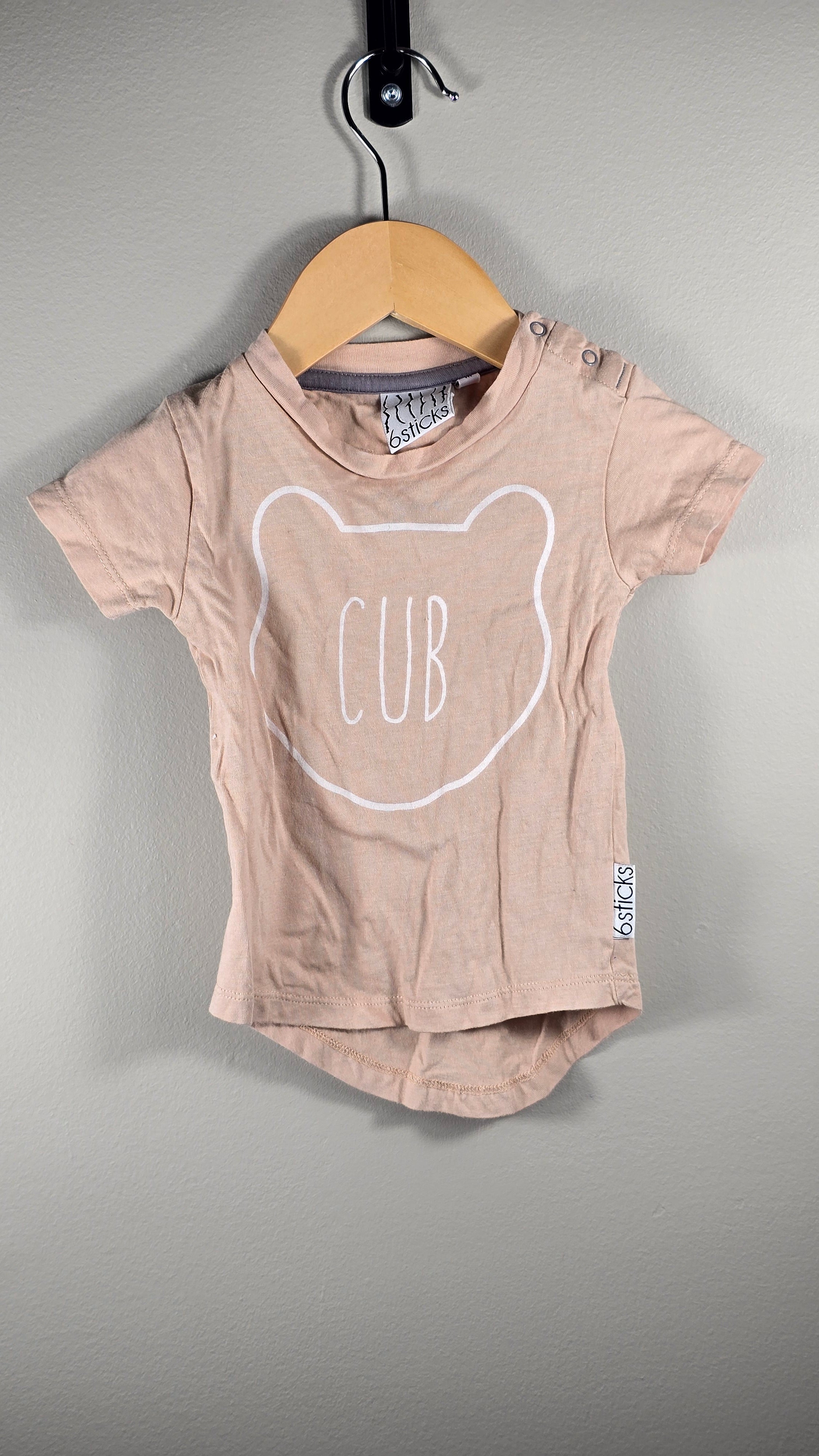 T-shirt | 6sticks | 3-6 mois