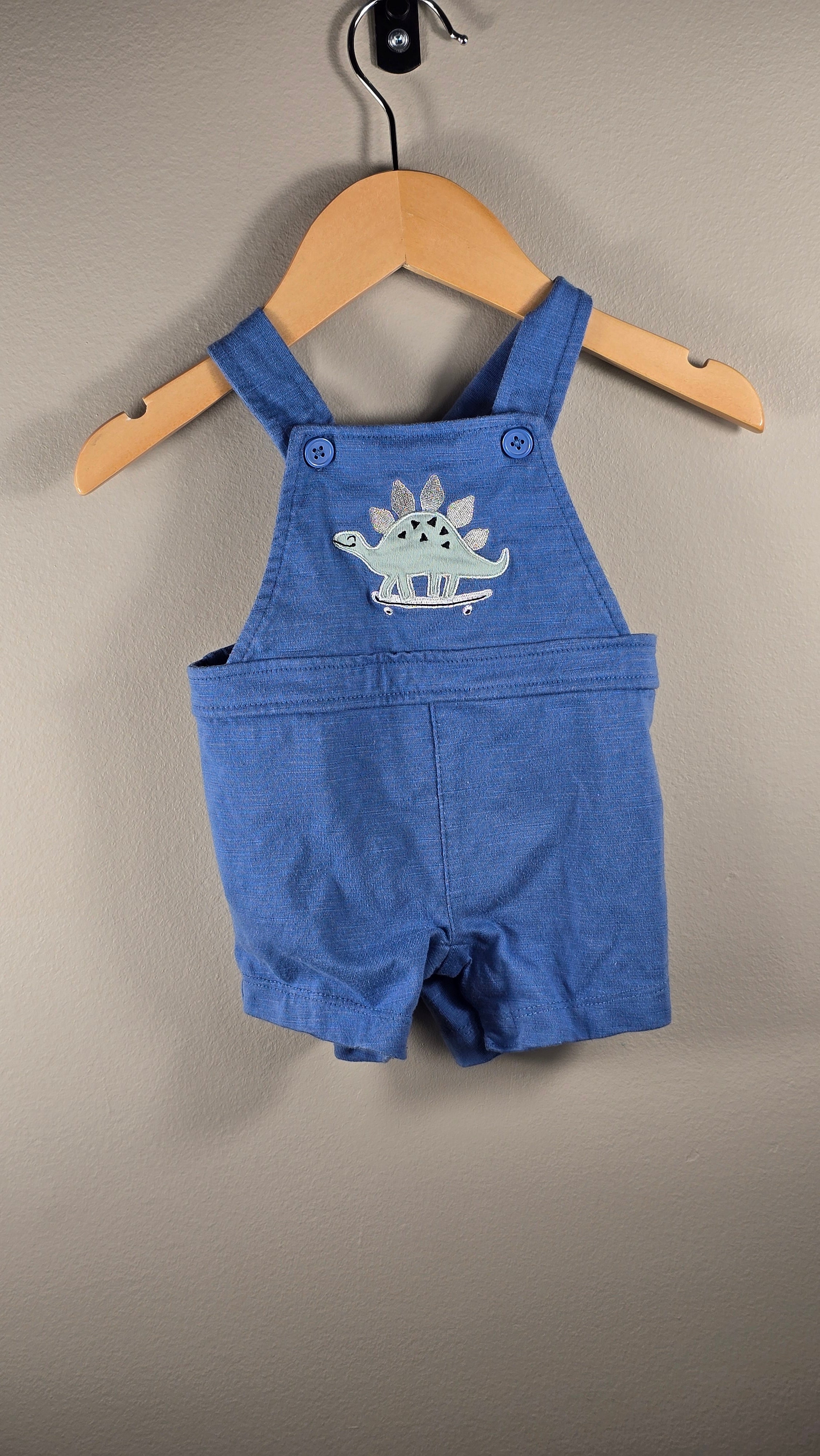 Salopette short dino | Pekkle | 3 mois