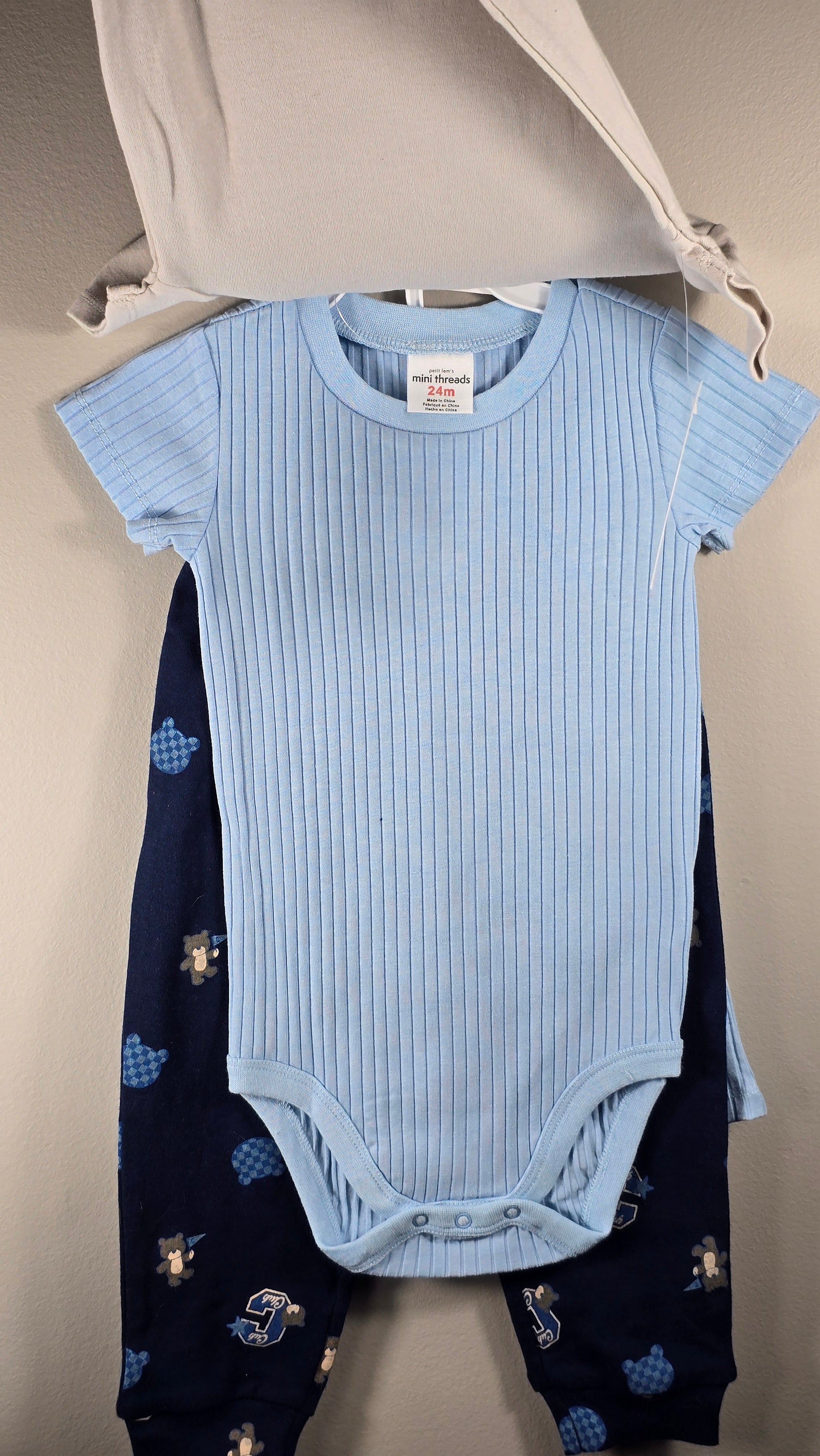 *Neuf Ensemble 4 pièces | Petit Lem's mini thread | 24 mois