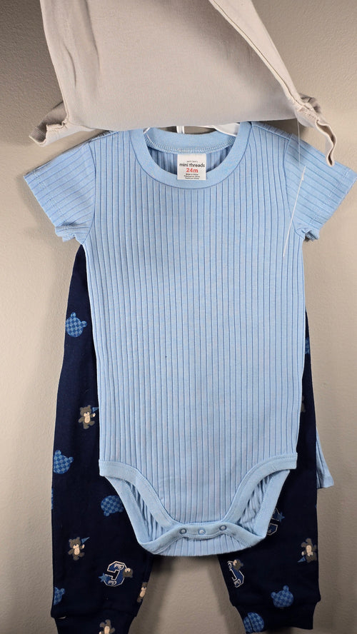 *Neuf Ensemble 4 pièces | Petit Lem's mini thread | 24 mois