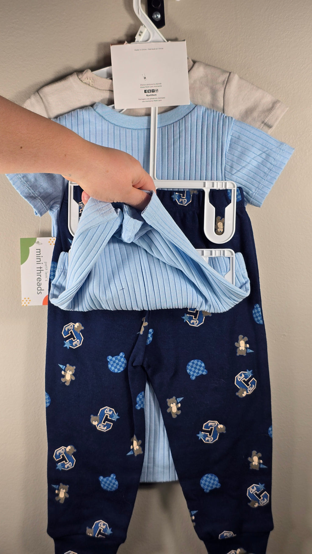 *Neuf Ensemble 4 pièces | Petit Lem's mini thread | 24 mois