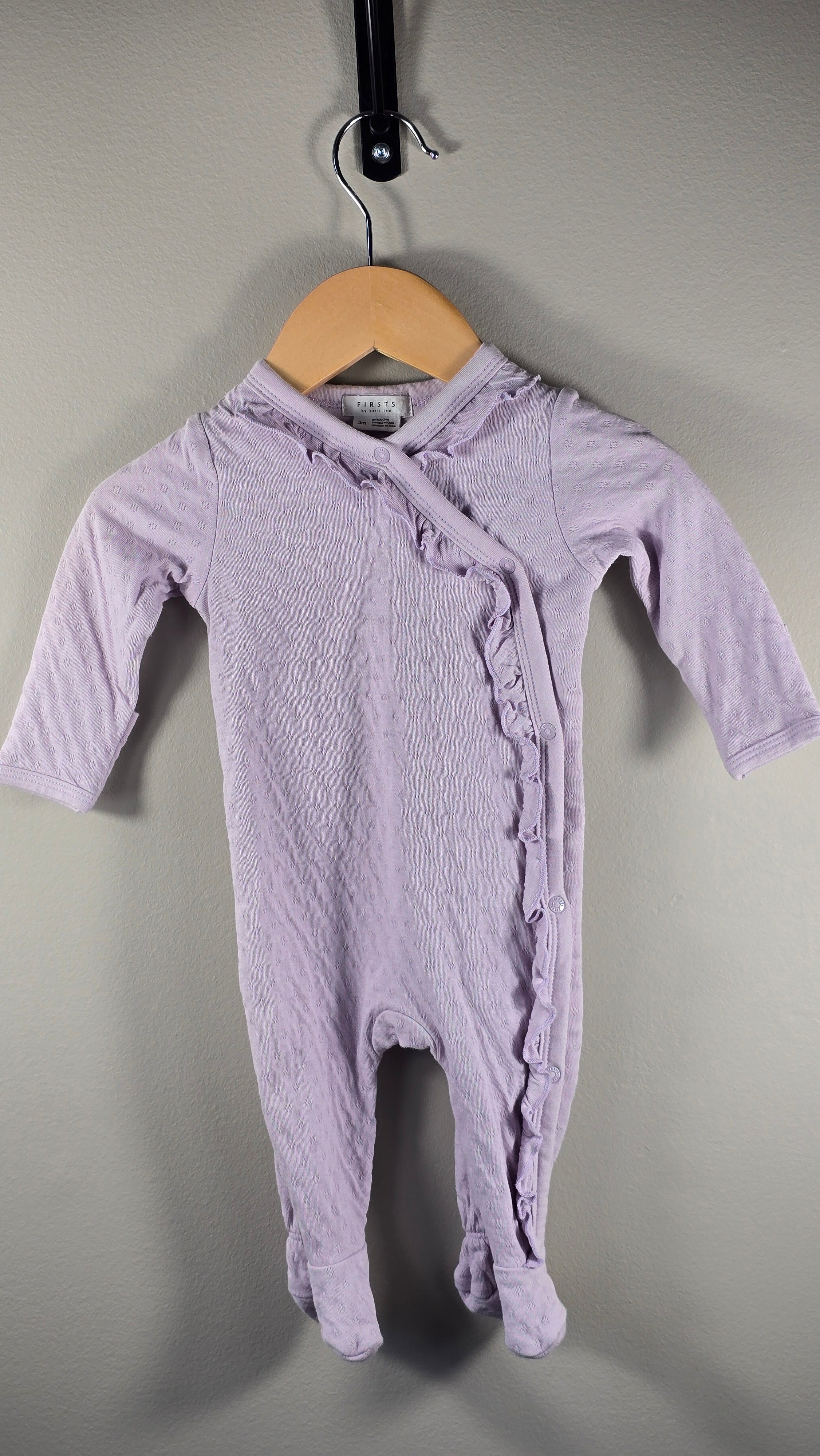 Pyjama à froufrous | Firsts by Petit Lem | 3 mois