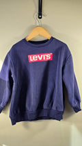 Crewneck | Levi's | 4-5 ans *léger mousseux *logo rose foncé