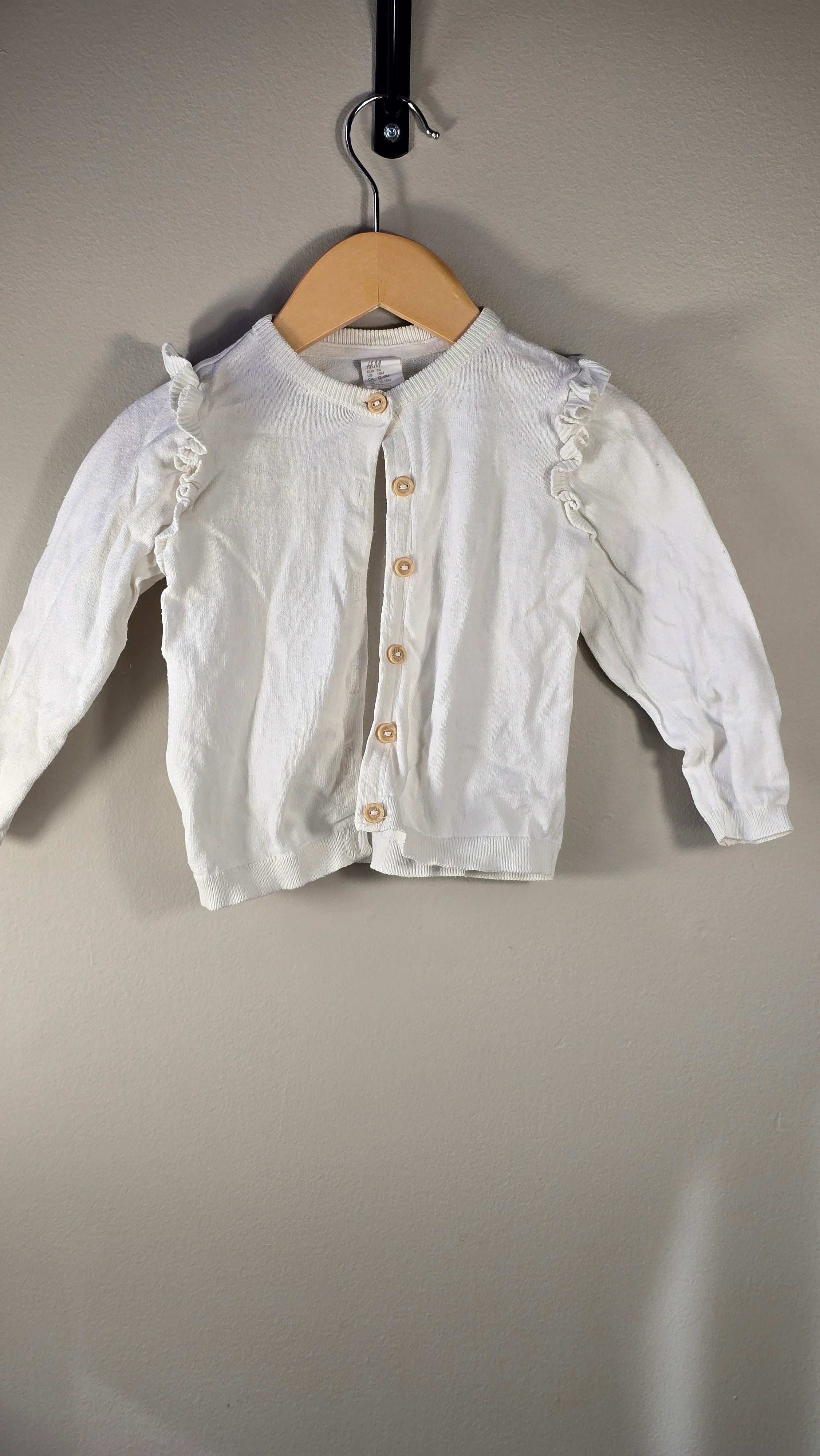 Cardigan à volants | H&M  | 12-18 mois