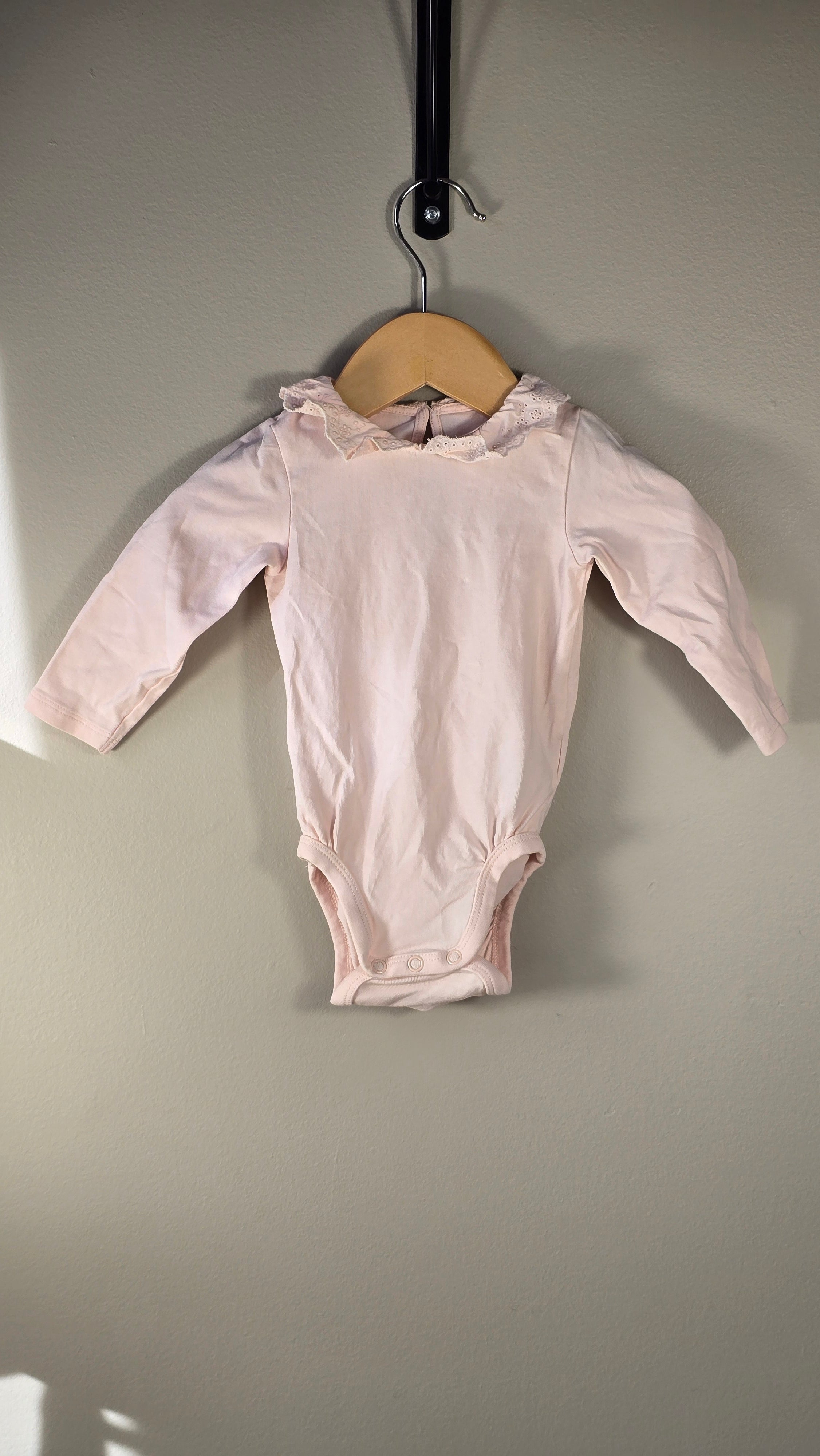Cache-couche à col en dentelle en coton biologique | H&M | 4-6 mois