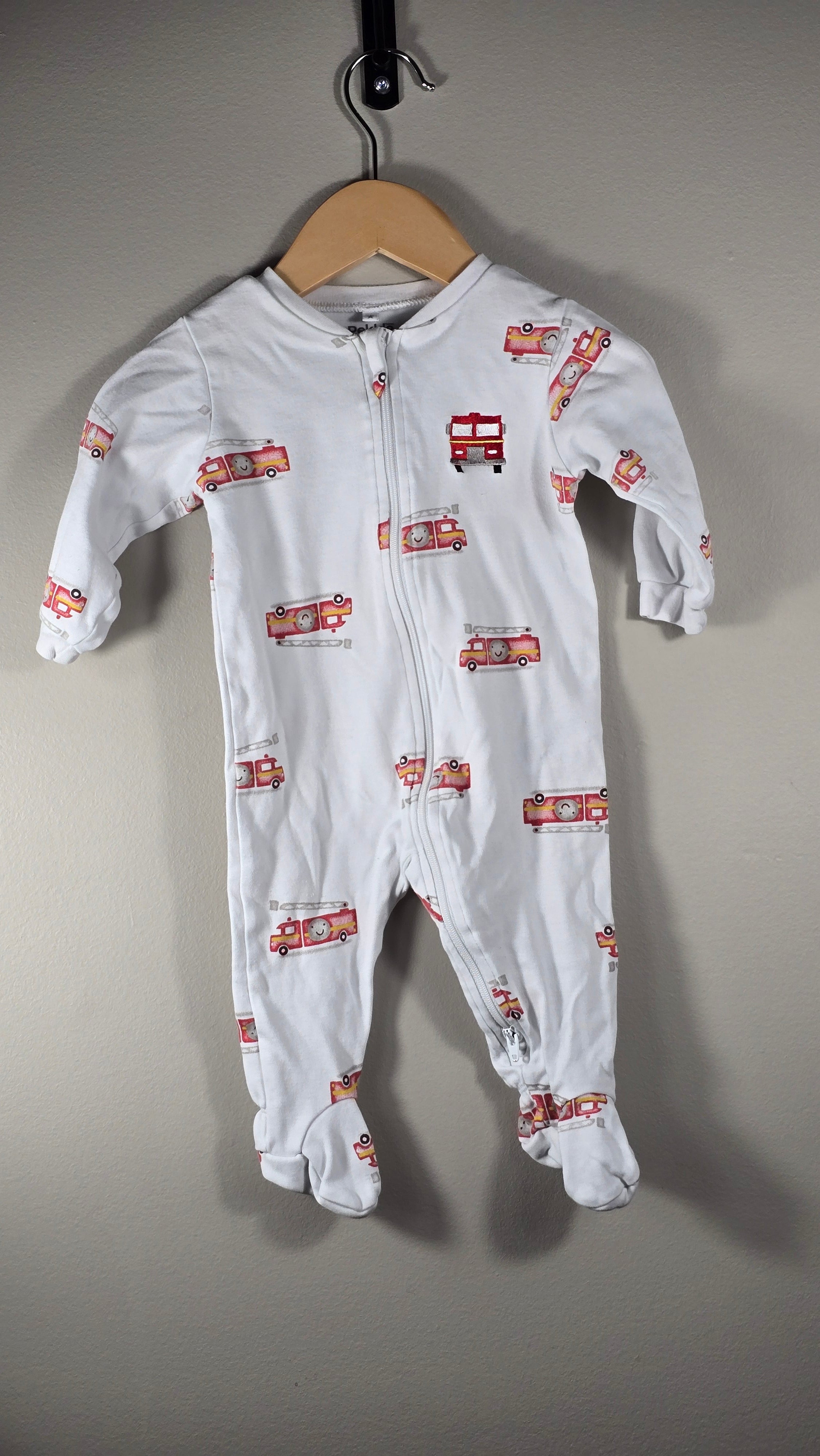 Pyjama pompiers | Pekkle | 6 mois *Un peu mousseux