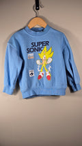 Crewneck | H&M x Super Sonic | 2-4 ans *petite tache dans le haut du dos