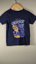 T shirt 3e anniversaire | Pat Patrouille | estimé 3 ans (écriture effacée)