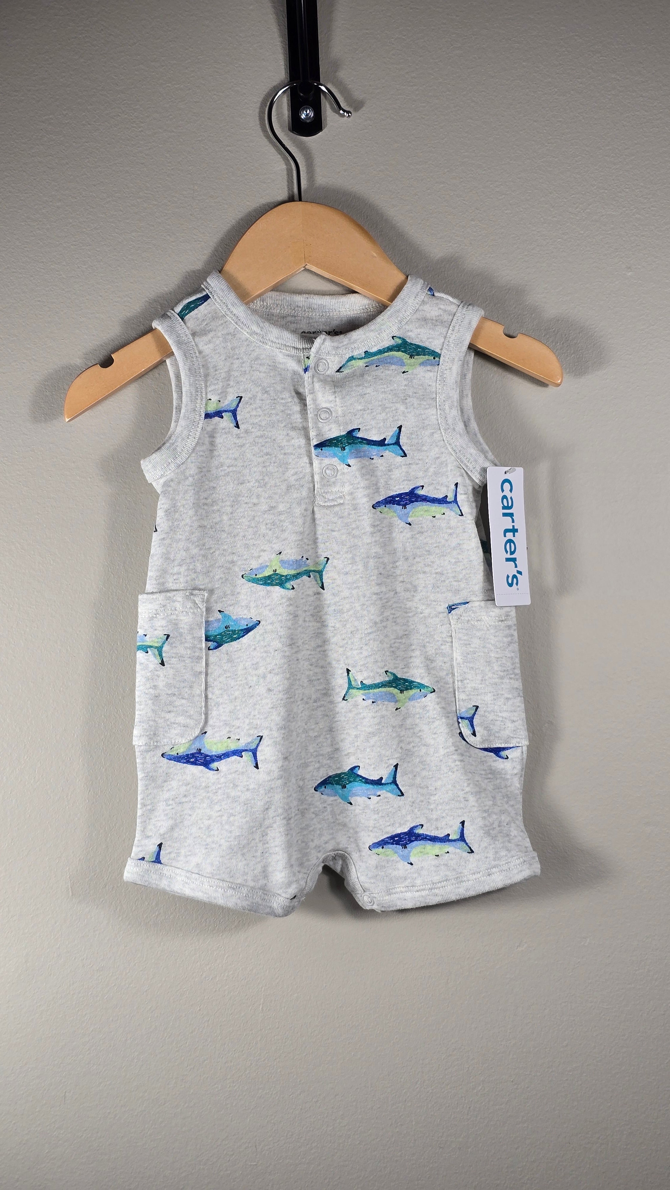 Barboteuse requins | Carter's | 3 mois *Neuve