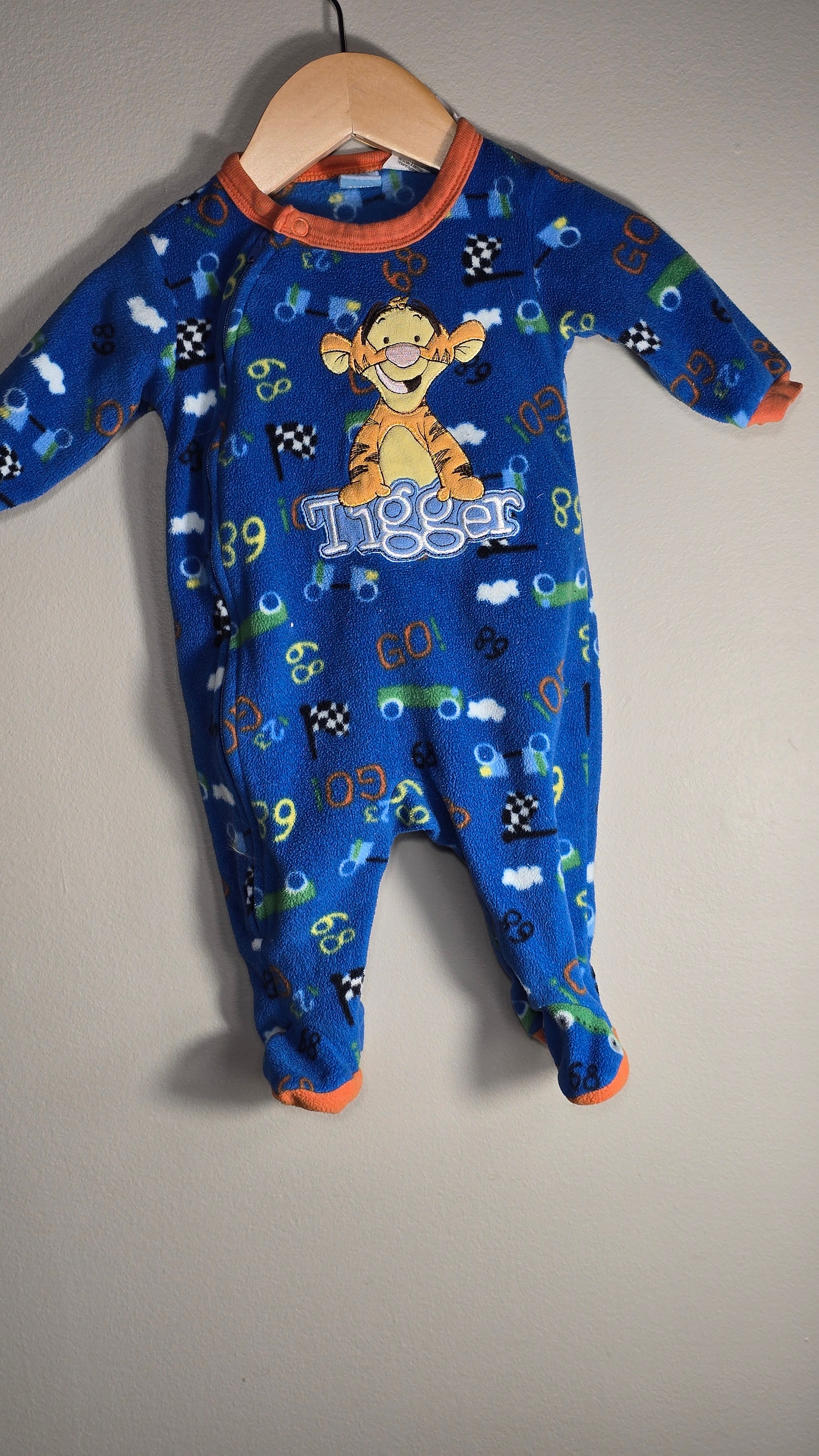 Pyjama en polar Tigrou | Disney Baby  | 3 mois *très léger mousseux