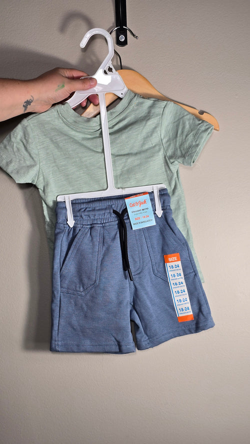 *Neuf Ensemble machinerie lourde | Cat & Jack | 18-24 mois