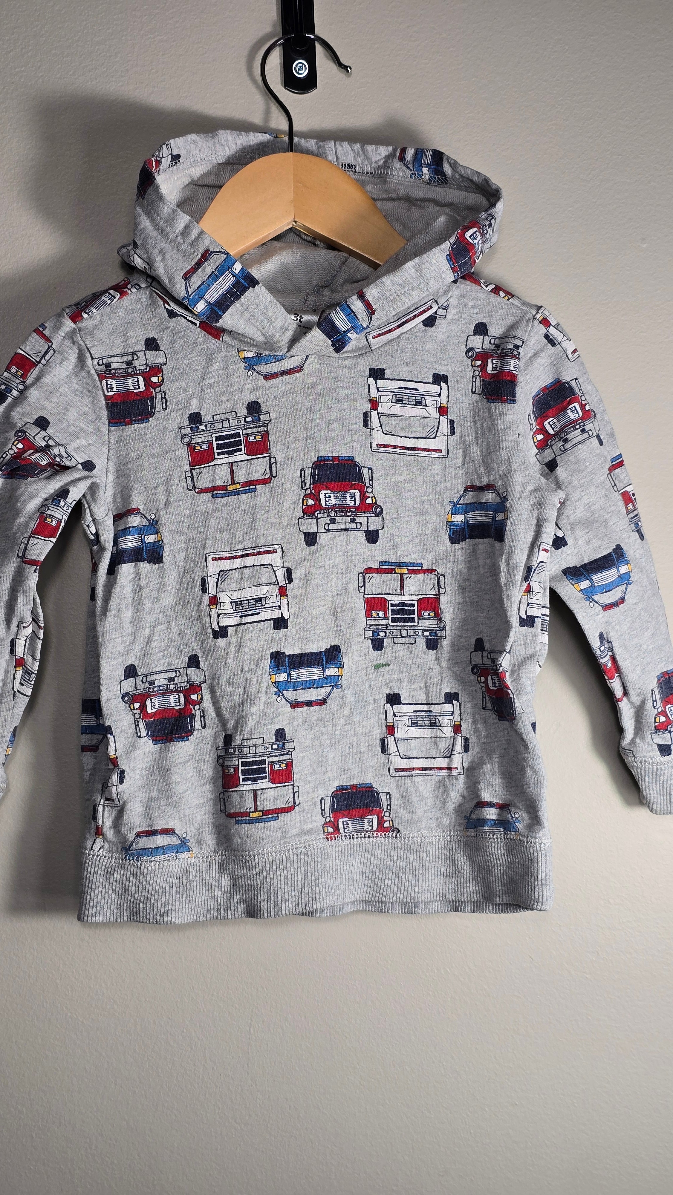 Hoodie véhicules d'urgence | Carter's | 3T