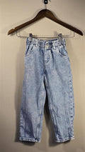 Jeans coupe décontractée taille paperbag | H&M | 3-4T