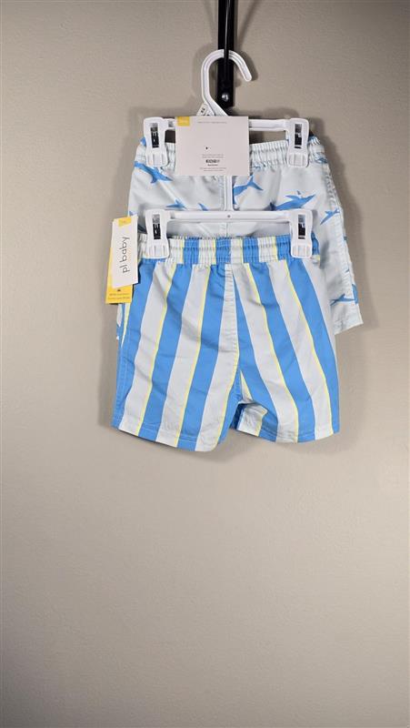 Lot de 2 shorts maillot de bain | PL swim | 18 mois *Neufs, valeur de 44$